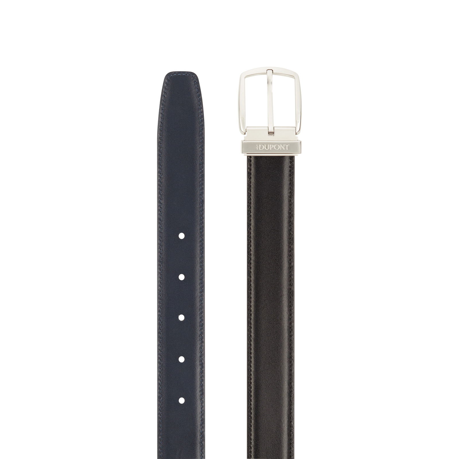 Line D Reversible belt BLACK/DARK BLUE view 2