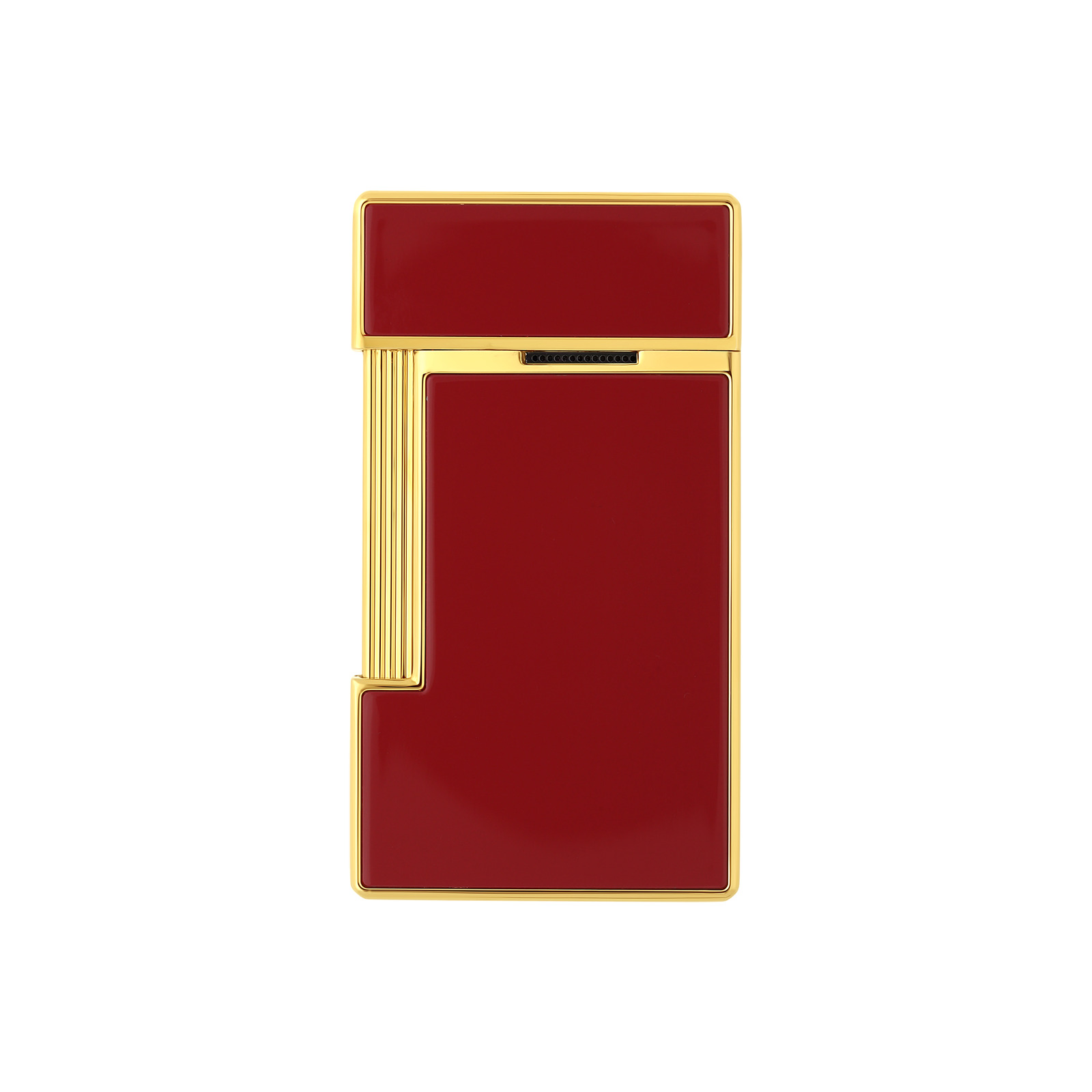 Slimmy Lacquered lighter burgundy gold view 3