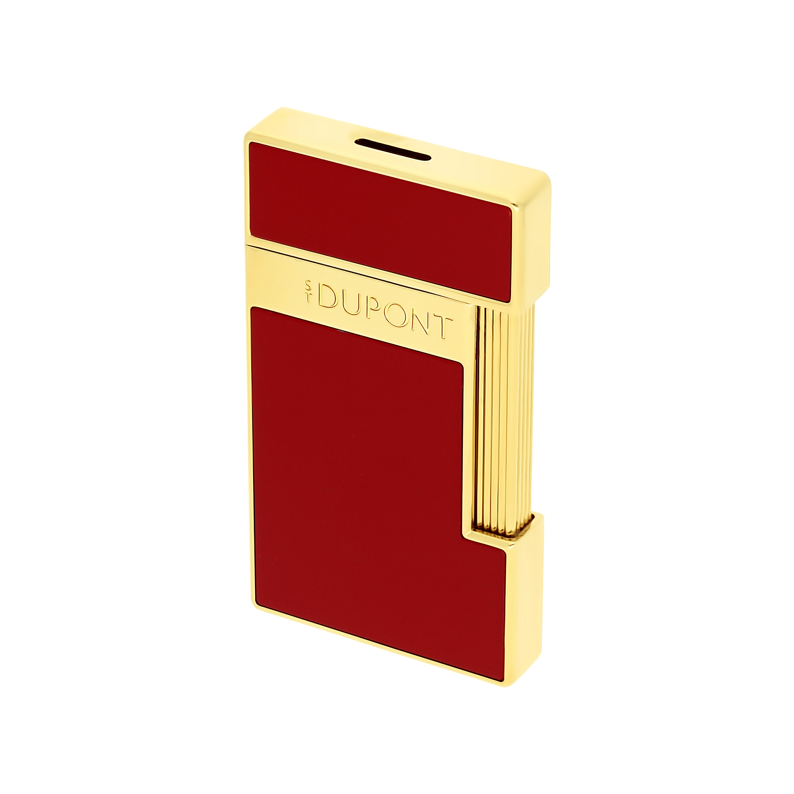 Slimmy Lacquered lighter burgundy gold view 4