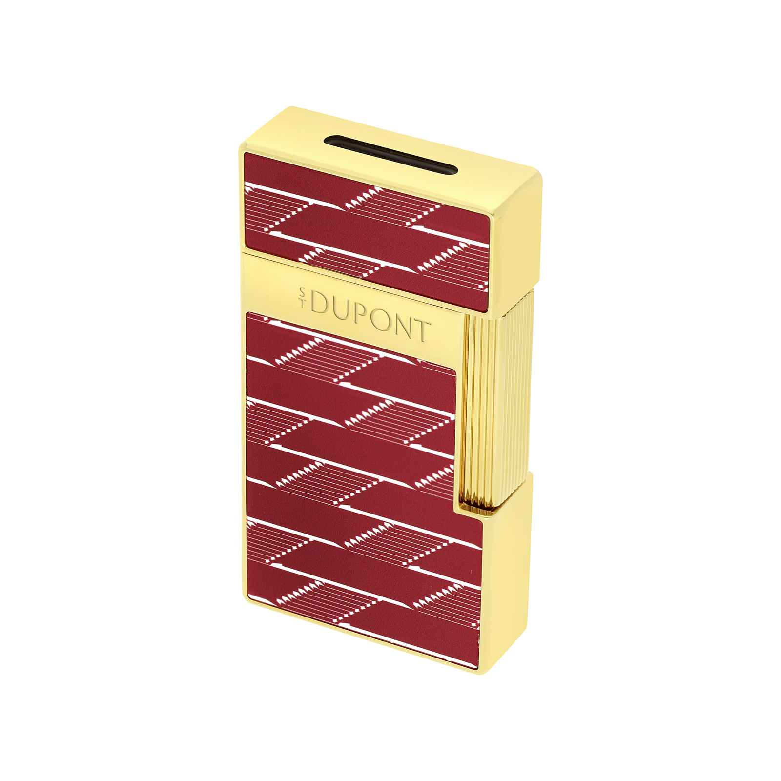 Biggy Lacquered lighter Monogram 1872 Burgundy view 4