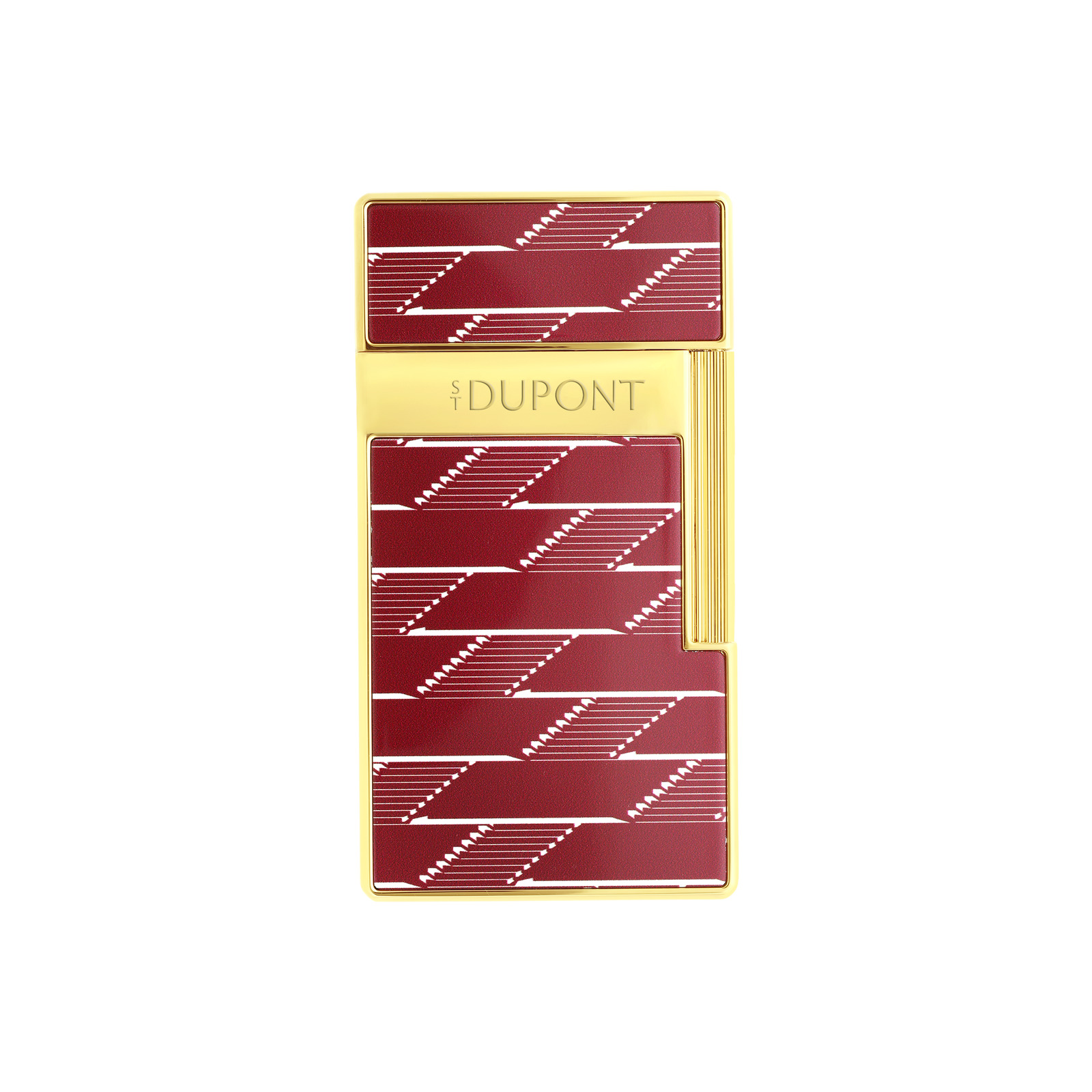Biggy Lacquered lighter Monogram 1872 Burgundy