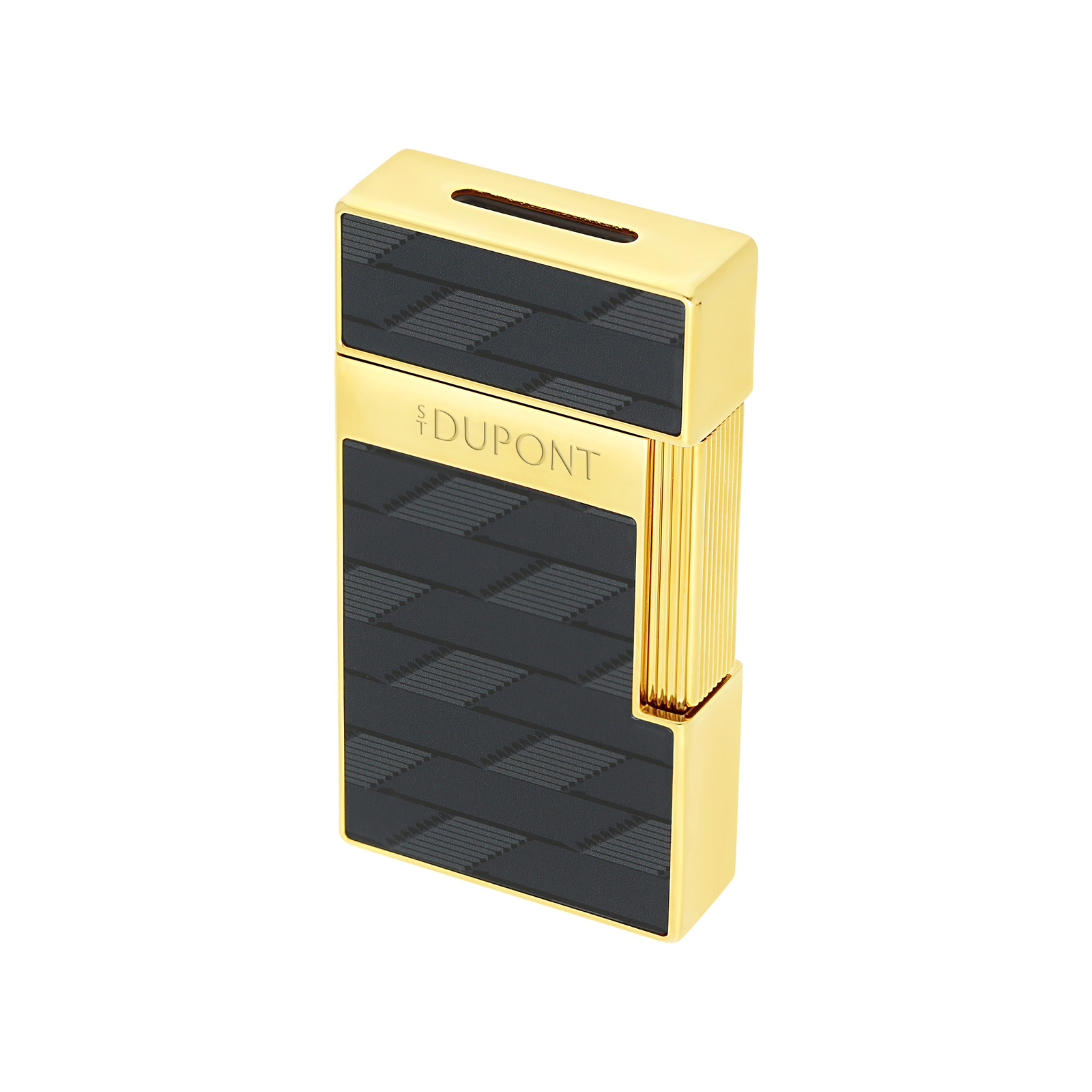 Biggy Lacquered lighter Monogram 1872 Black view 4
