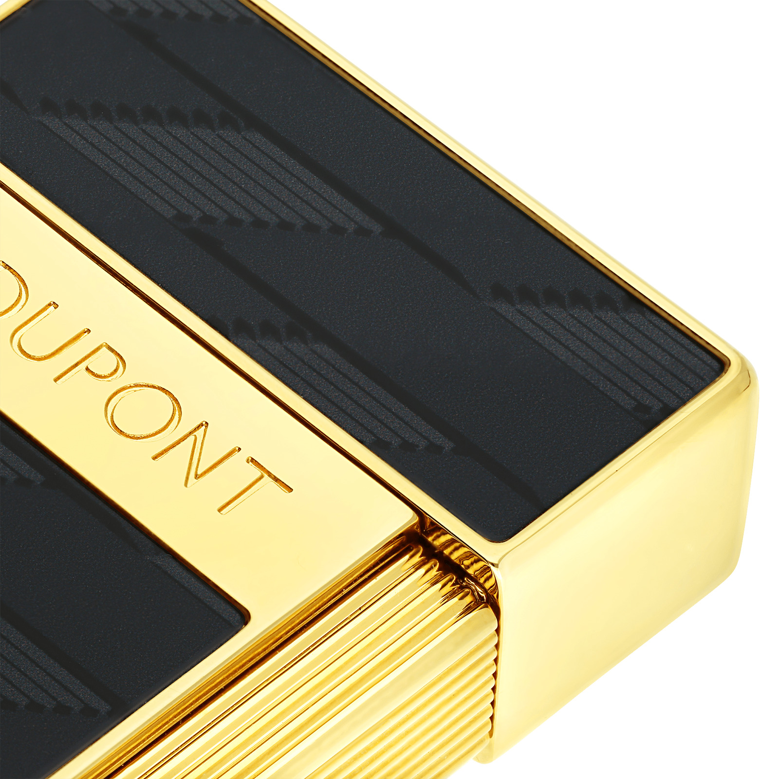 Biggy Lacquered lighter Monogram 1872 Black view 2