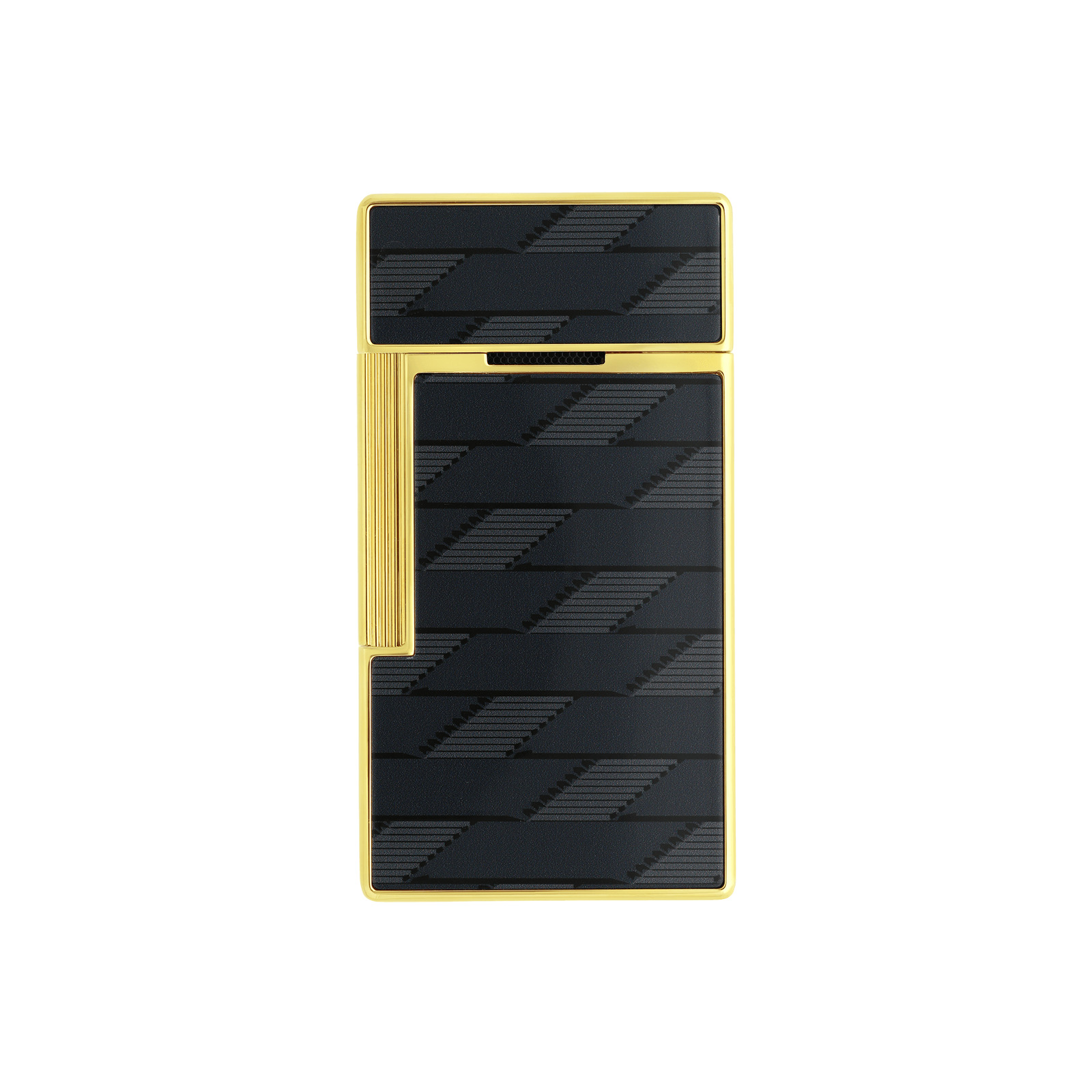 Biggy Lacquered lighter Monogram 1872 Black view 3