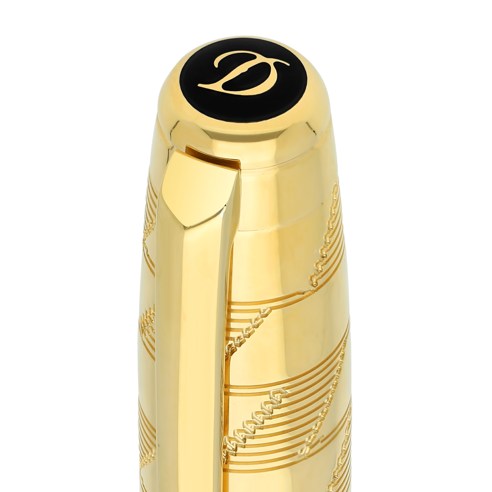 Line D Eternity Fountain Pen Medium Monogram 1872 Silver view 4