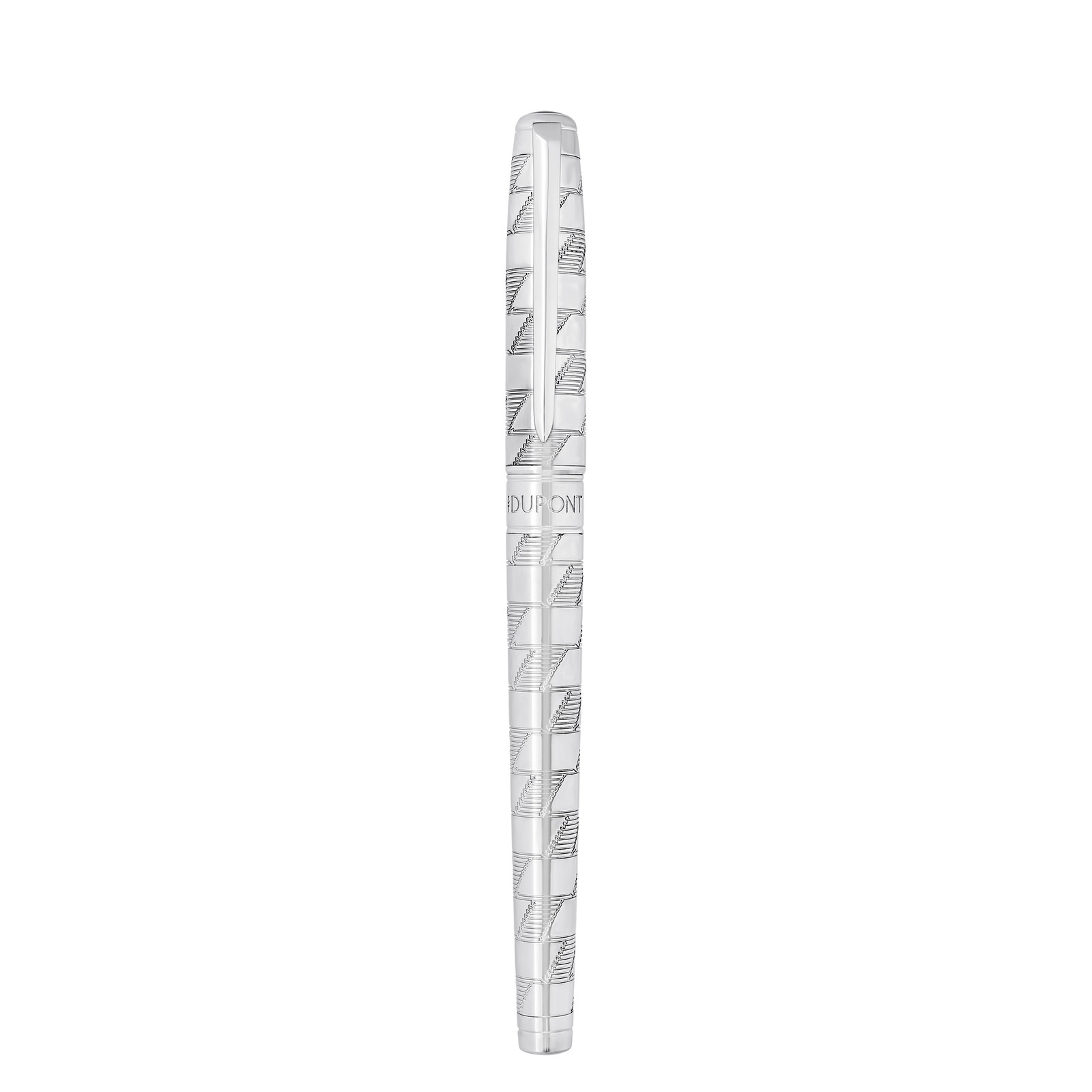 Line D Eternity Foutain pen Medium Monogram 1872 Silver