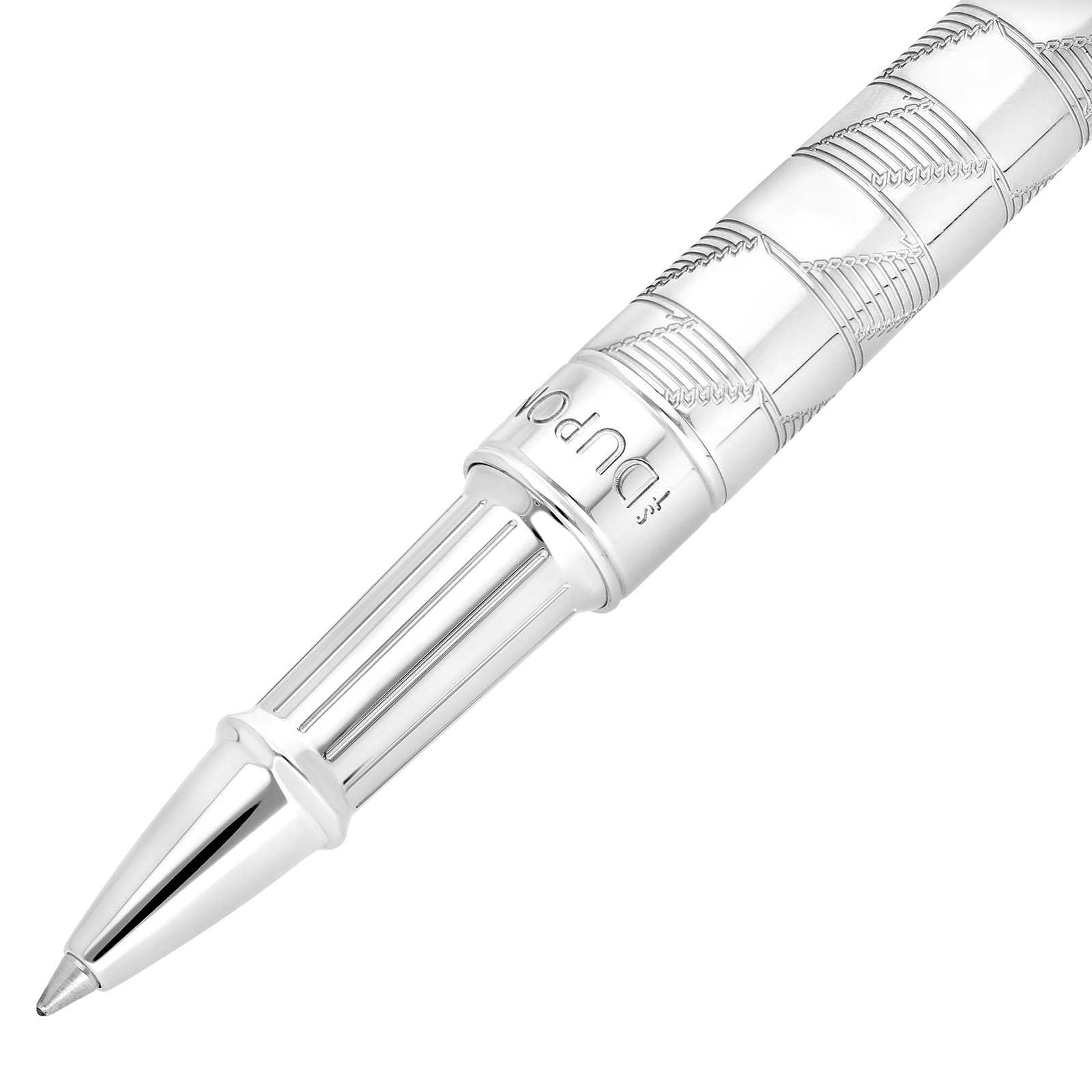 Line D Eternity Rollerball Pen Medium Monogram 1872 Silver view 2