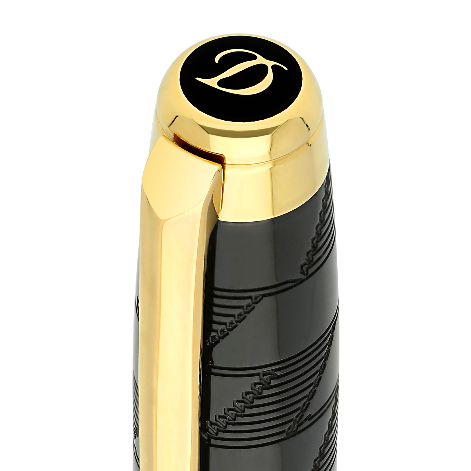 Line D Eternity Ballpoint pen Medium Monogram 1872 Black view 4