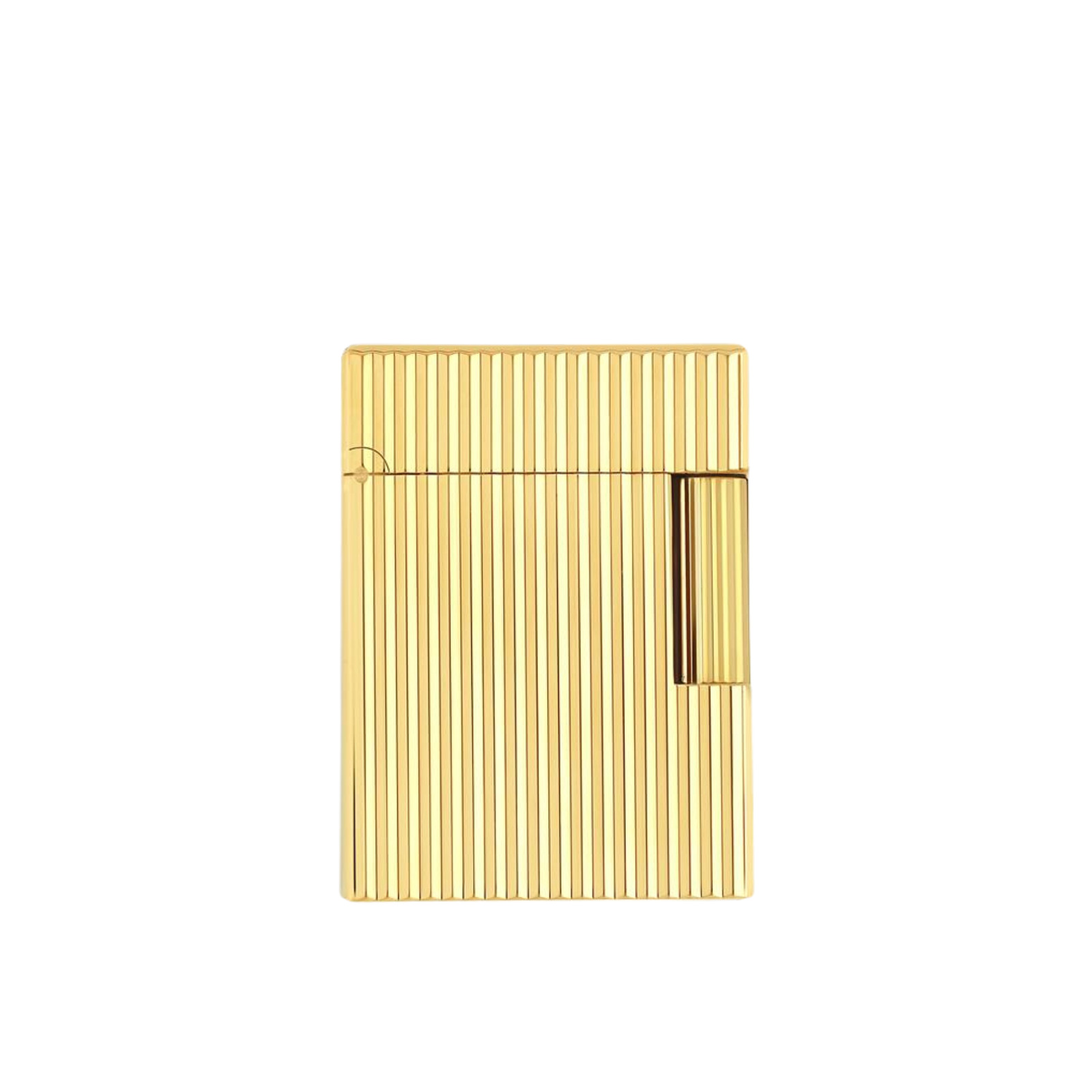 ligne 1 Guilloche Lighter  gold