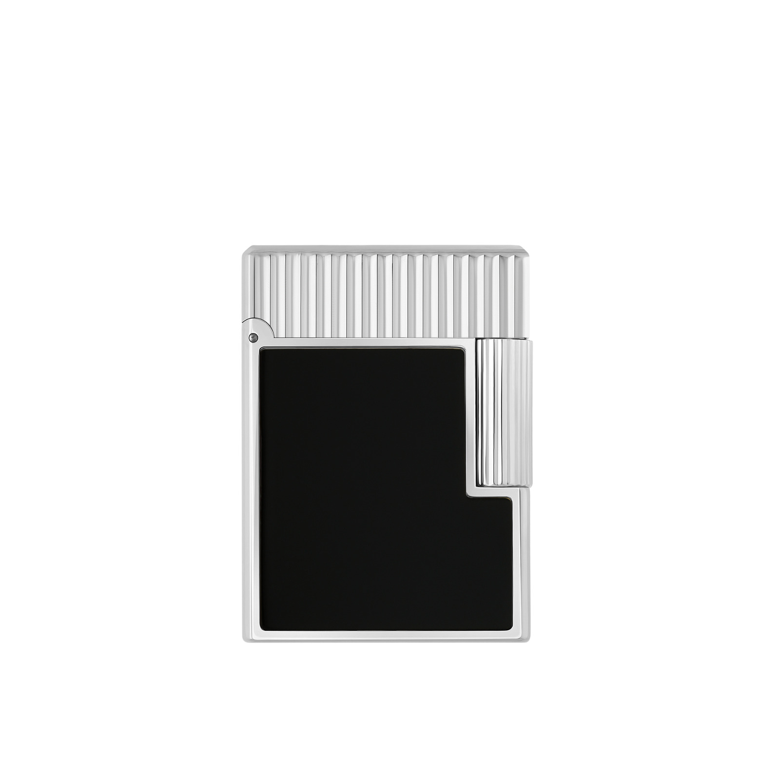 ligne 1 Lacquered lighter silver