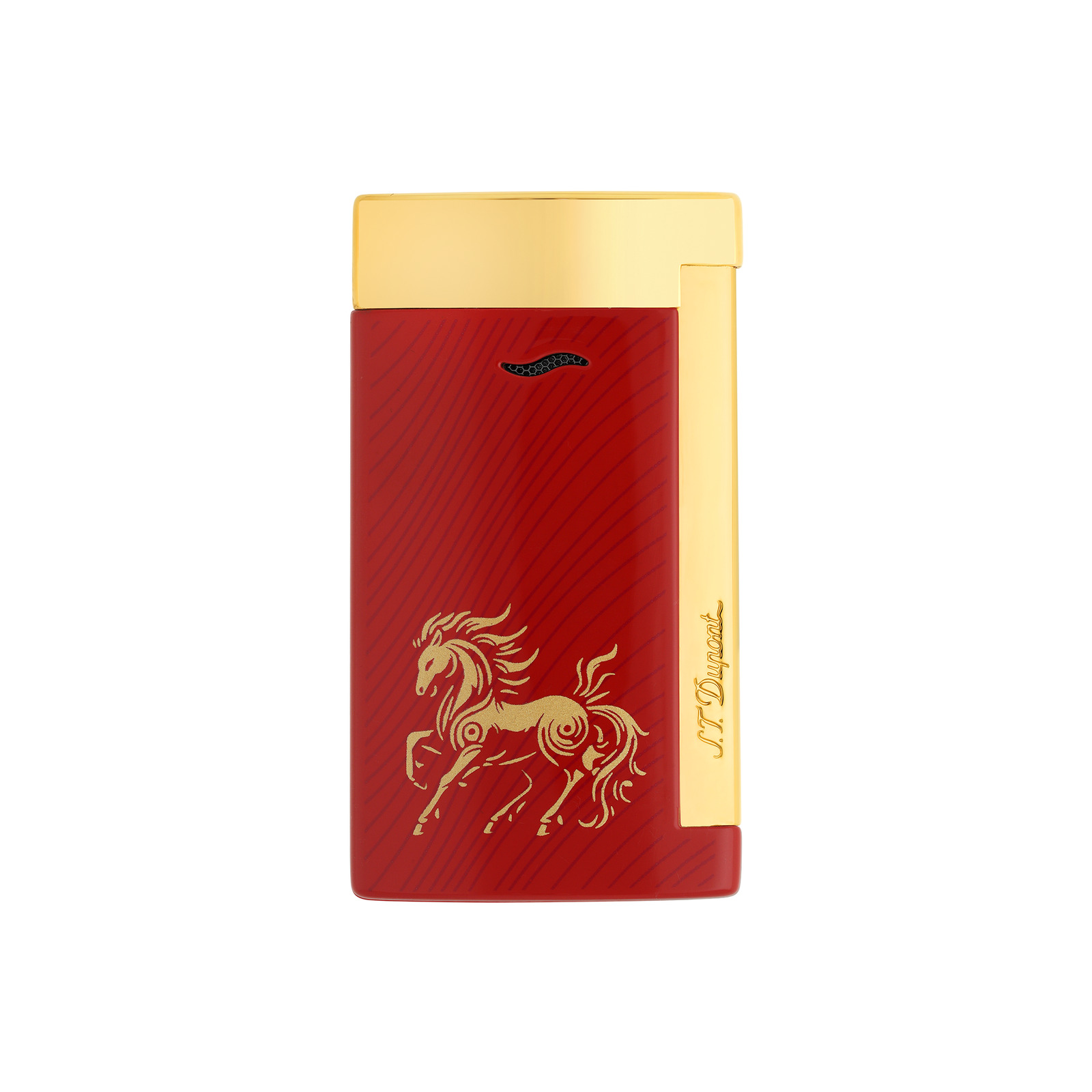slim7 Lacquered Lighter horse red
