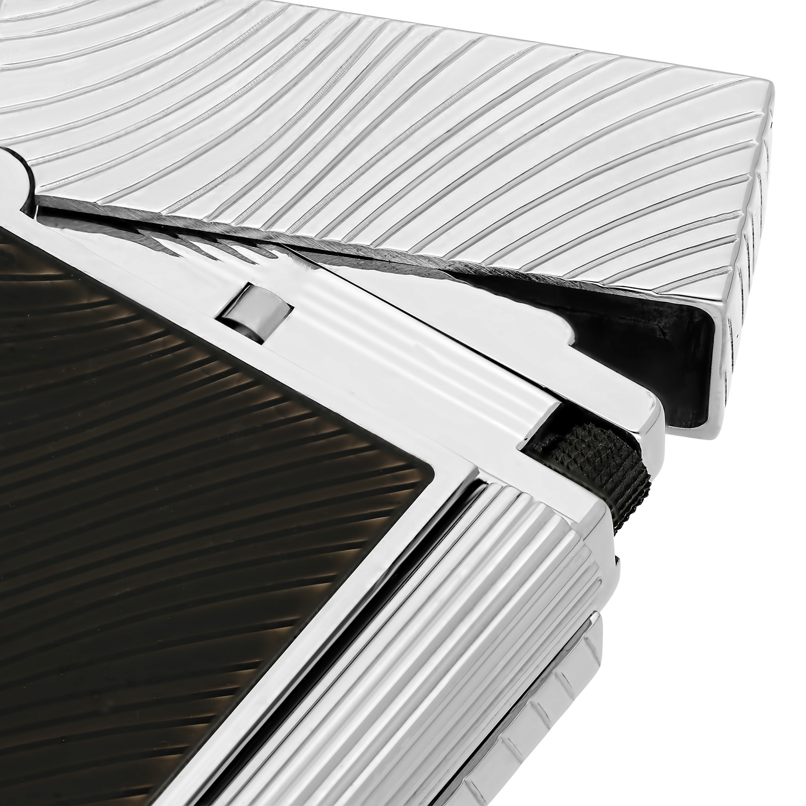 ligne 2 Horse  guilloche horse black view 2