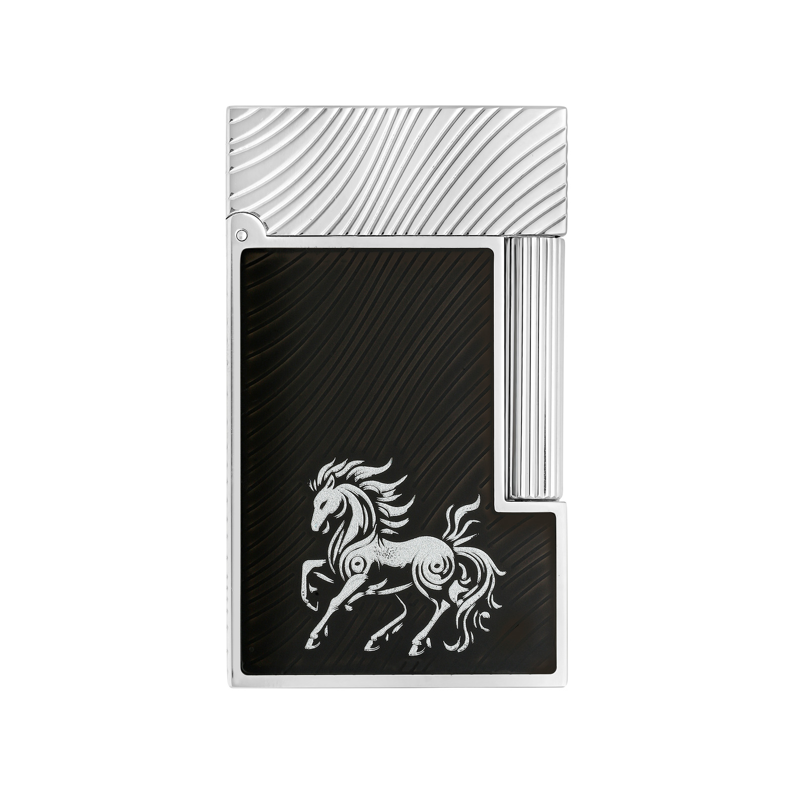 ligne 2 Horse  guilloche horse black
