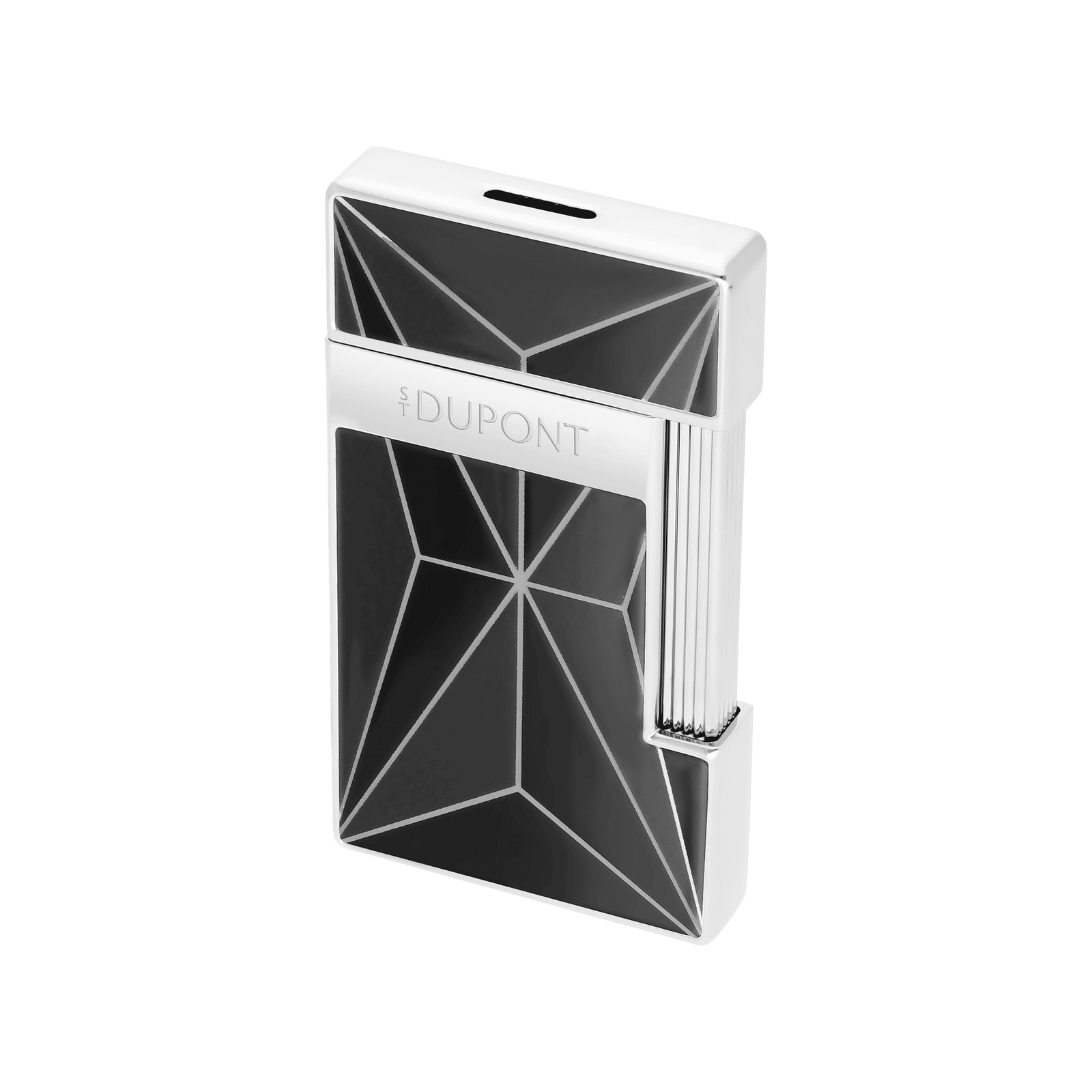 slimmy Lacquered lighter Fire X black view 4