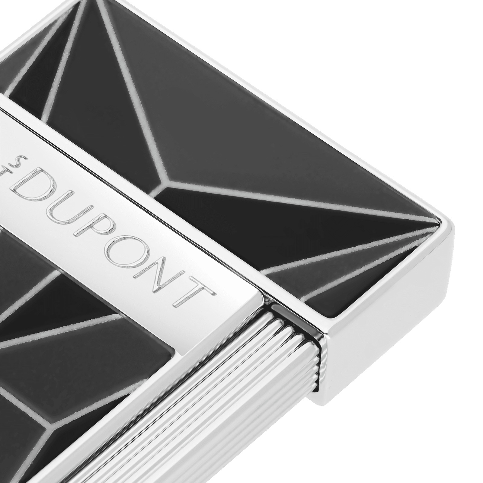 slimmy Lacquered lighter Fire X black view 2