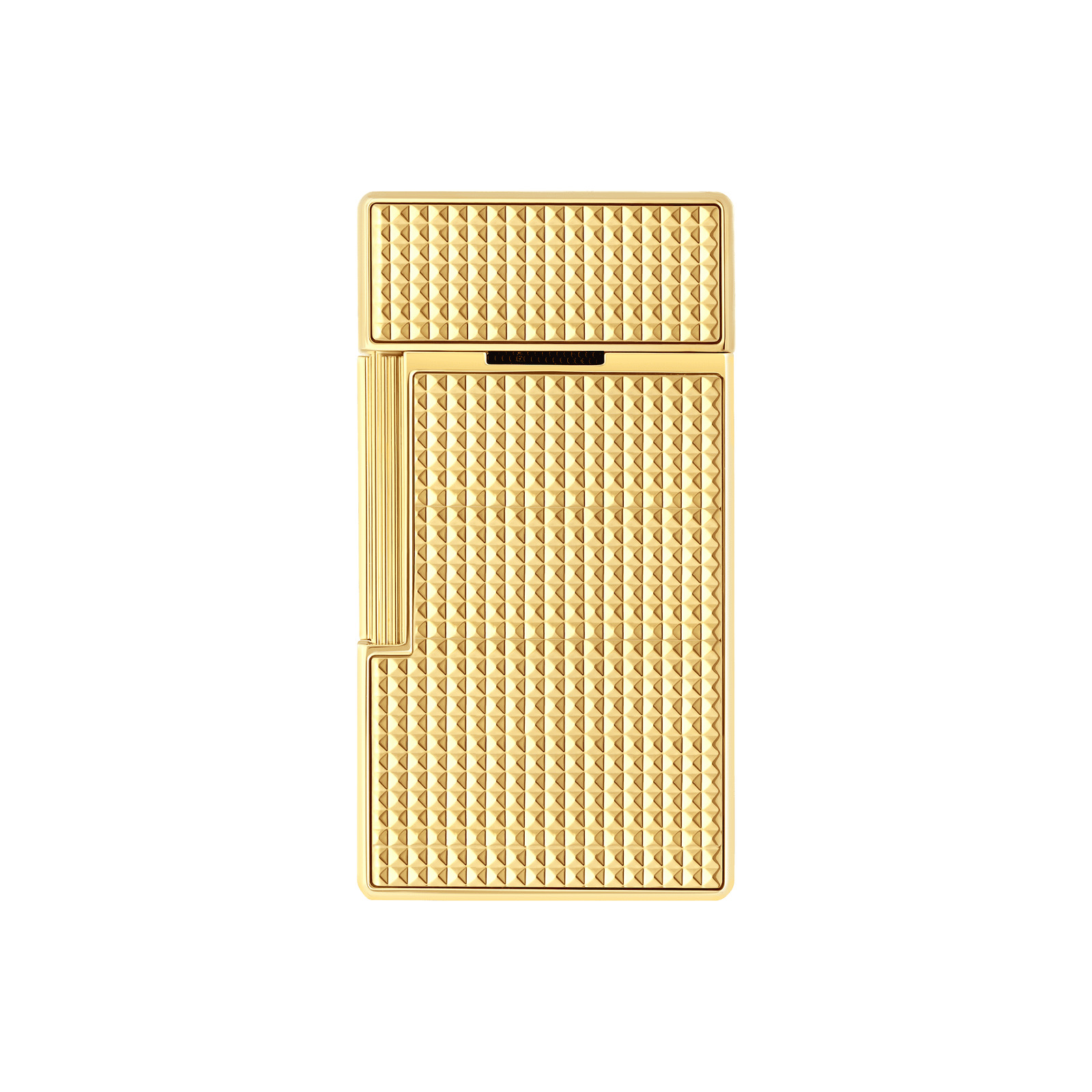 biggy Diamond head Lighter golden view 3