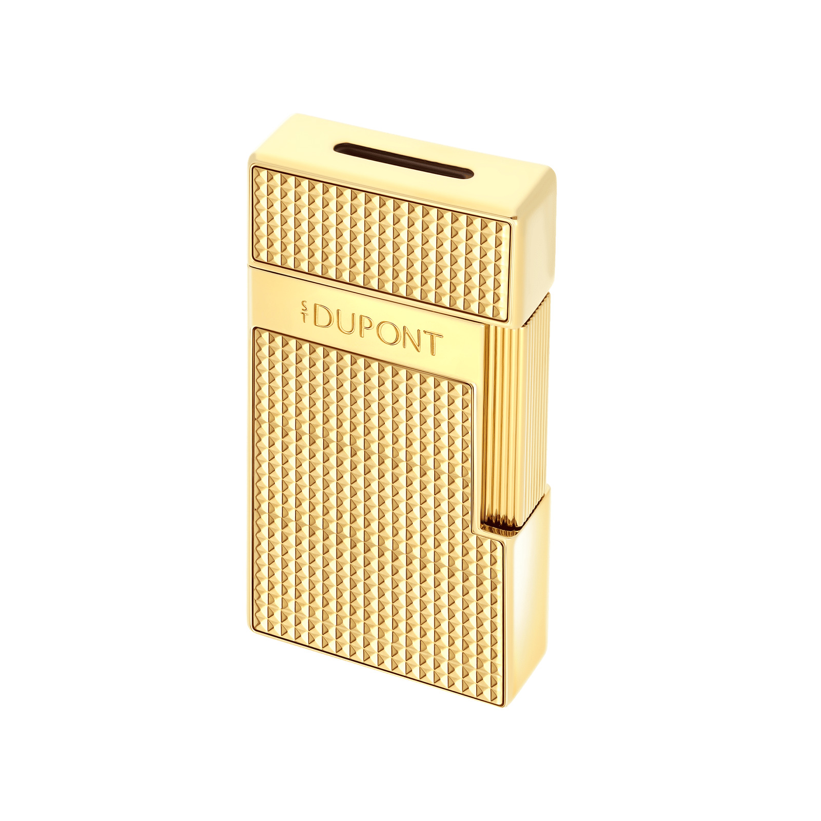 biggy Diamond head Lighter golden view 4