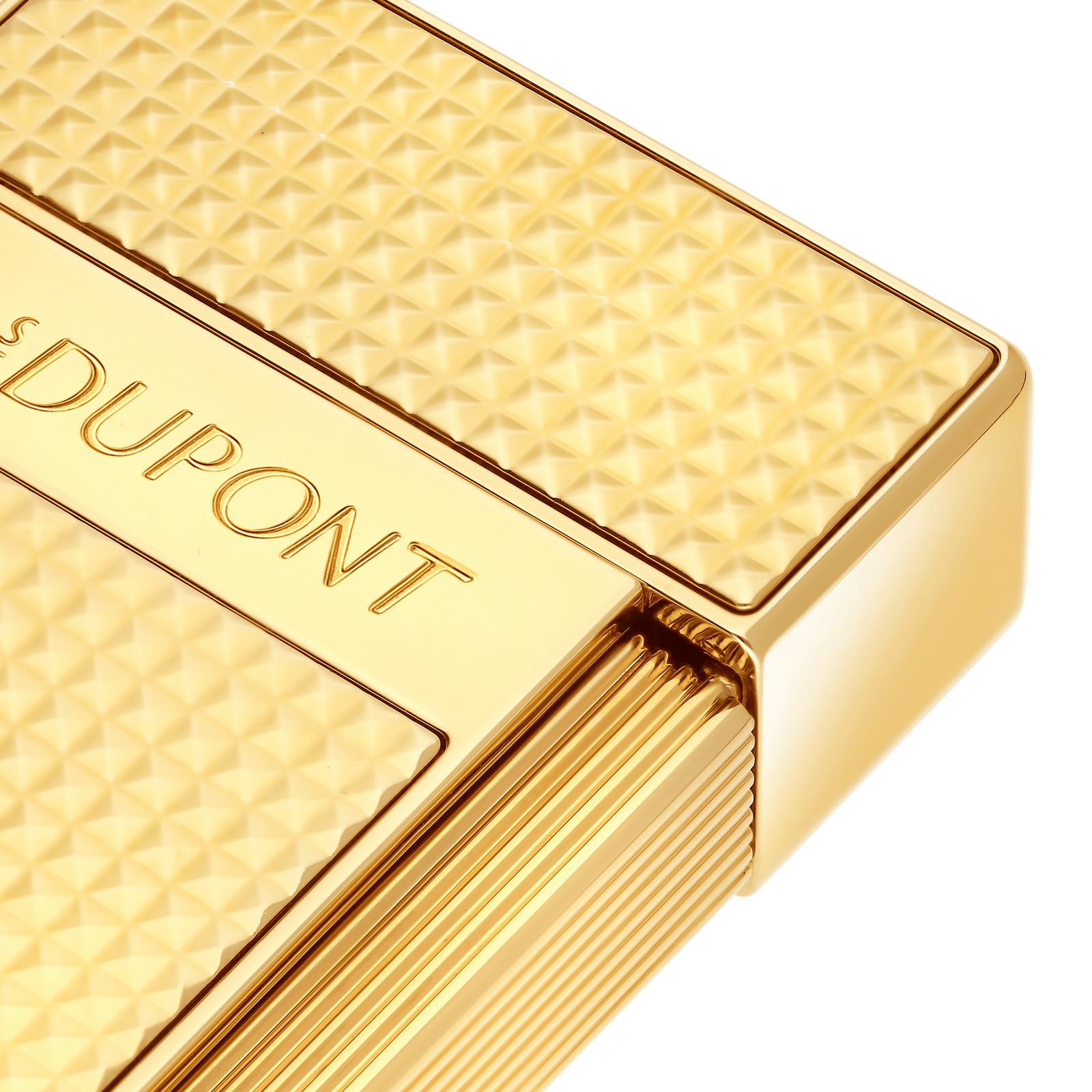 biggy Diamond head Lighter golden view 2