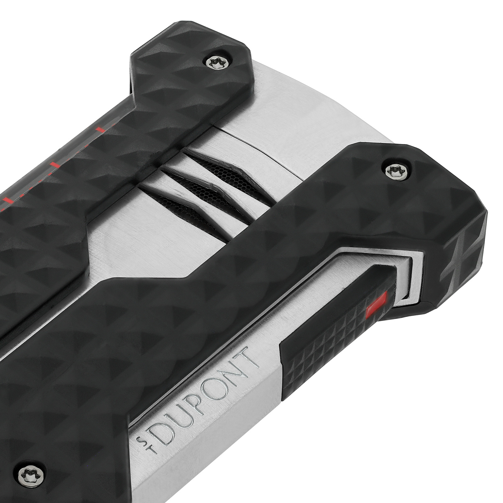 windproof Brushed lighter  silver view 2