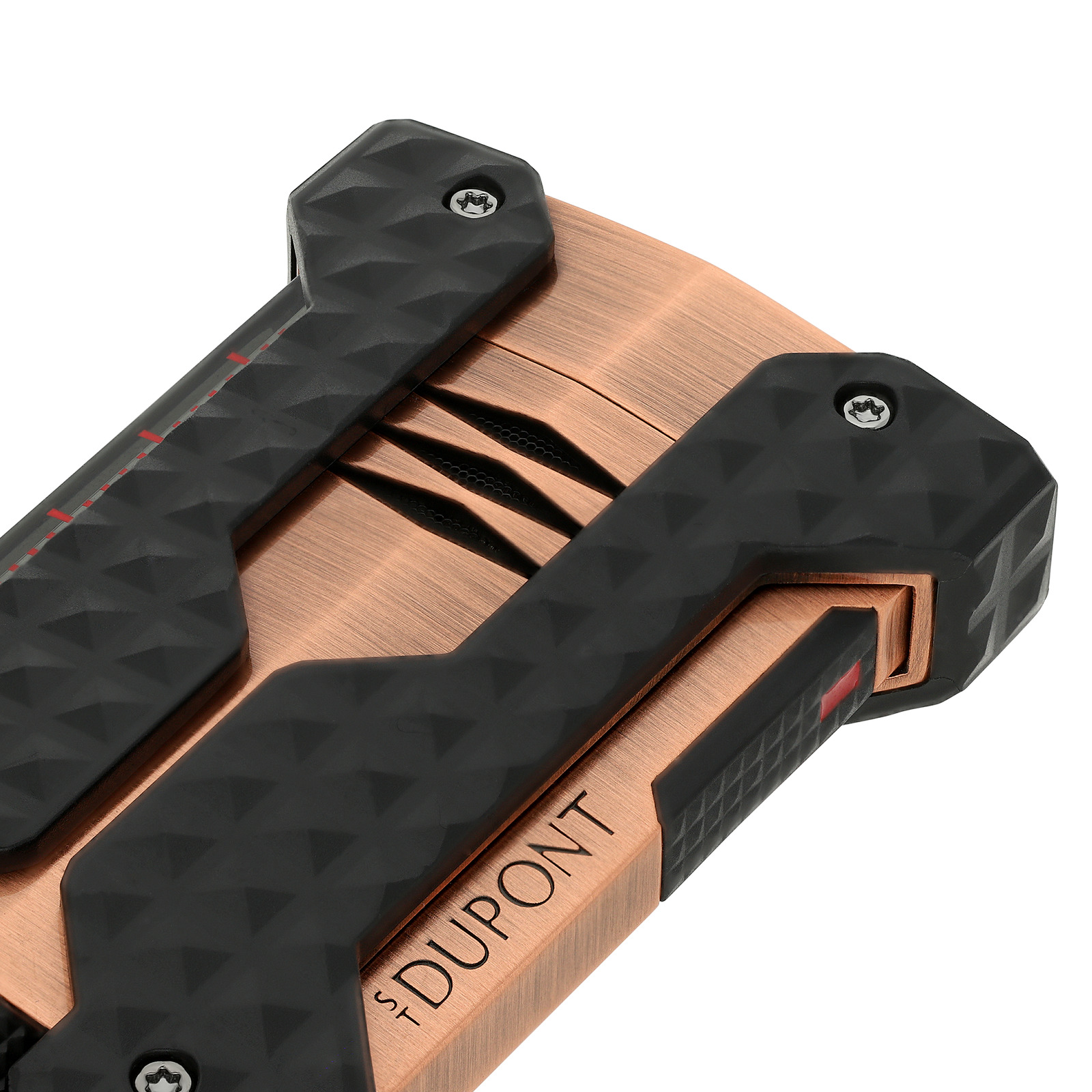 windproof Brushed lighter  copper view 2
