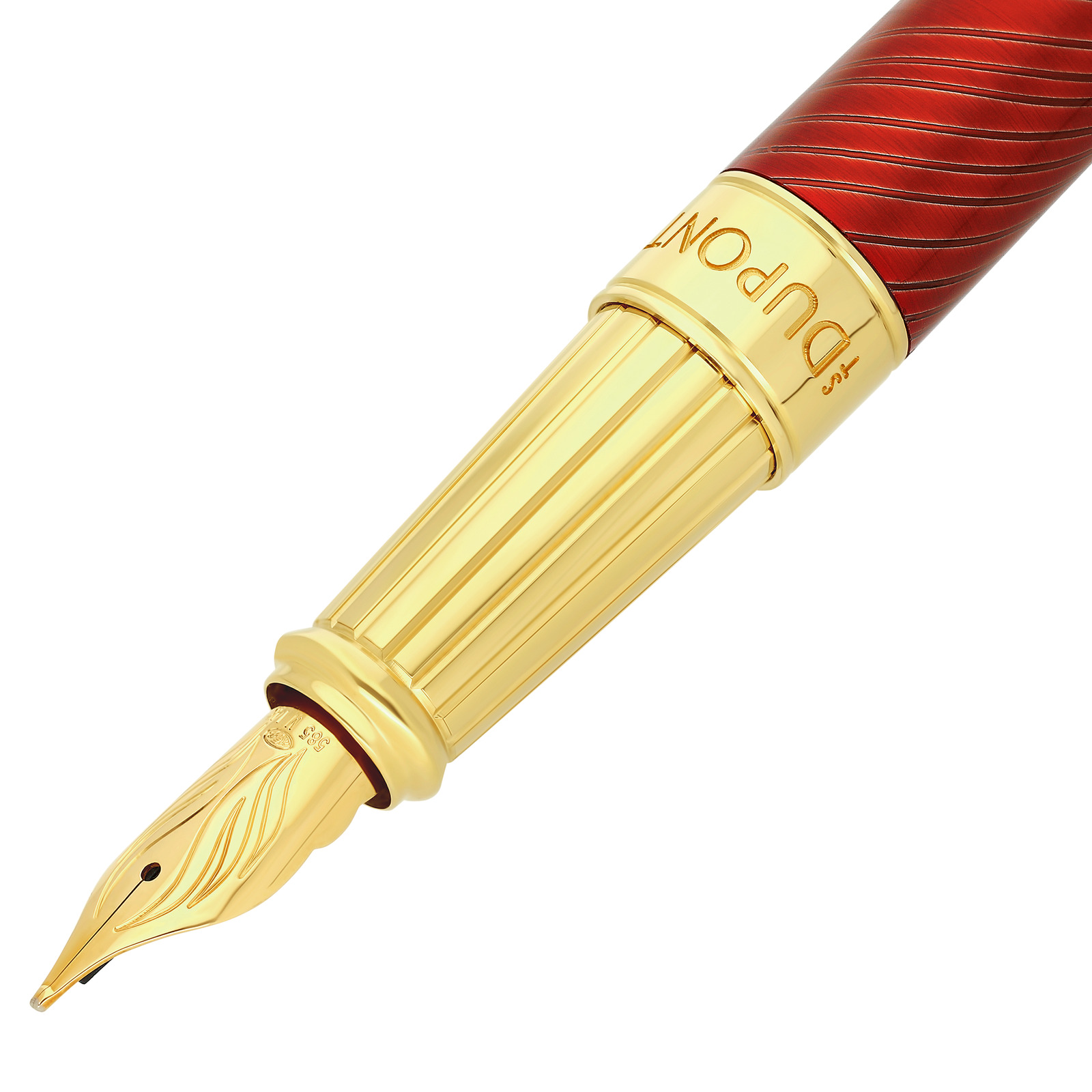 line d eternity Fountain Pen Large horse red view 2
