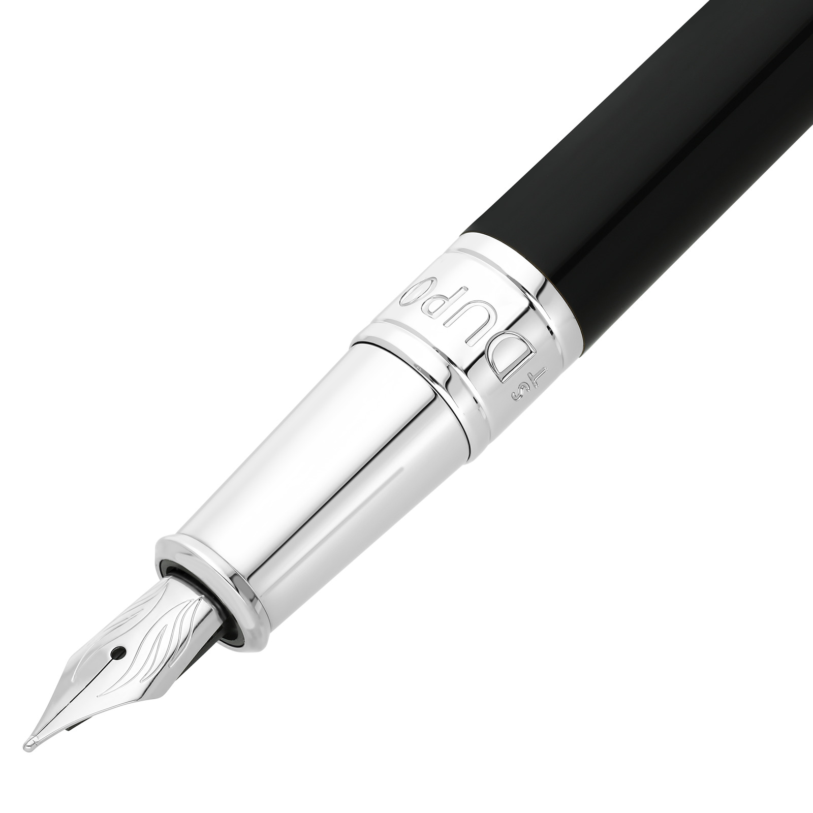 Initial Fountain pen  black view 2