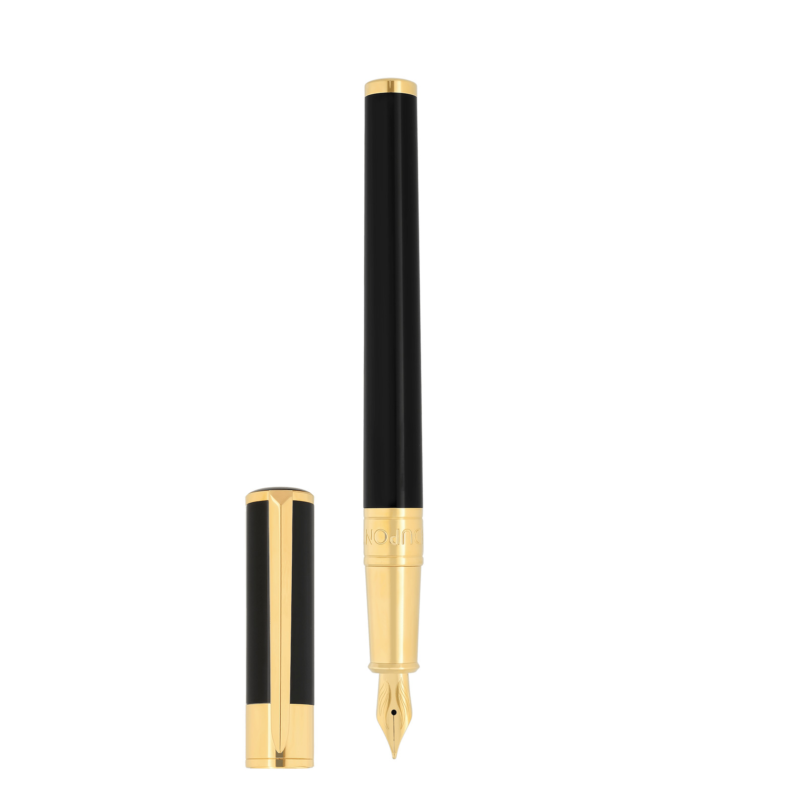 Initial Fountain pen golden