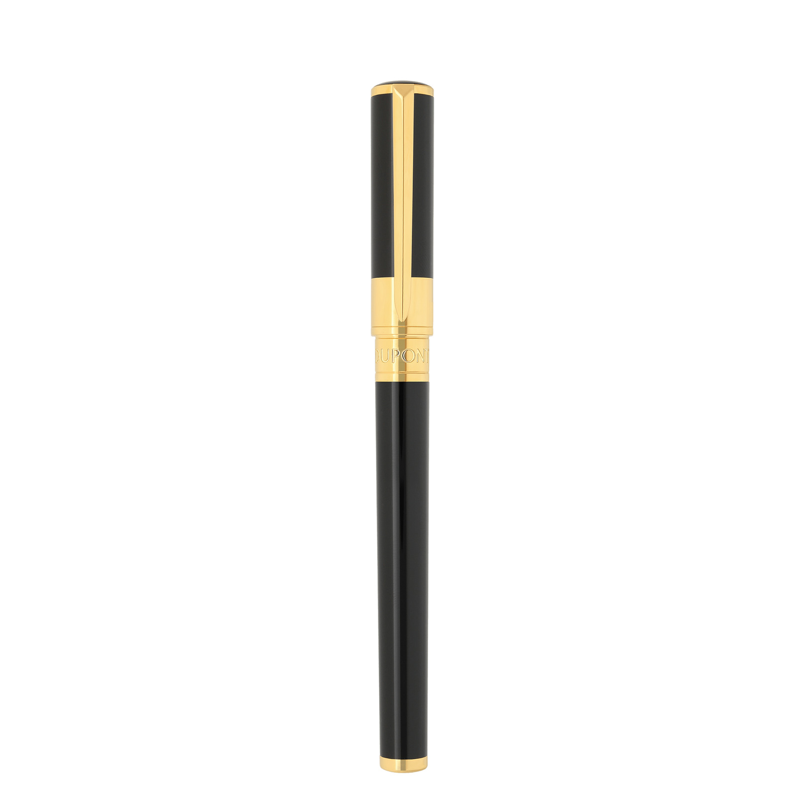 Initial Fountain pen golden view 3