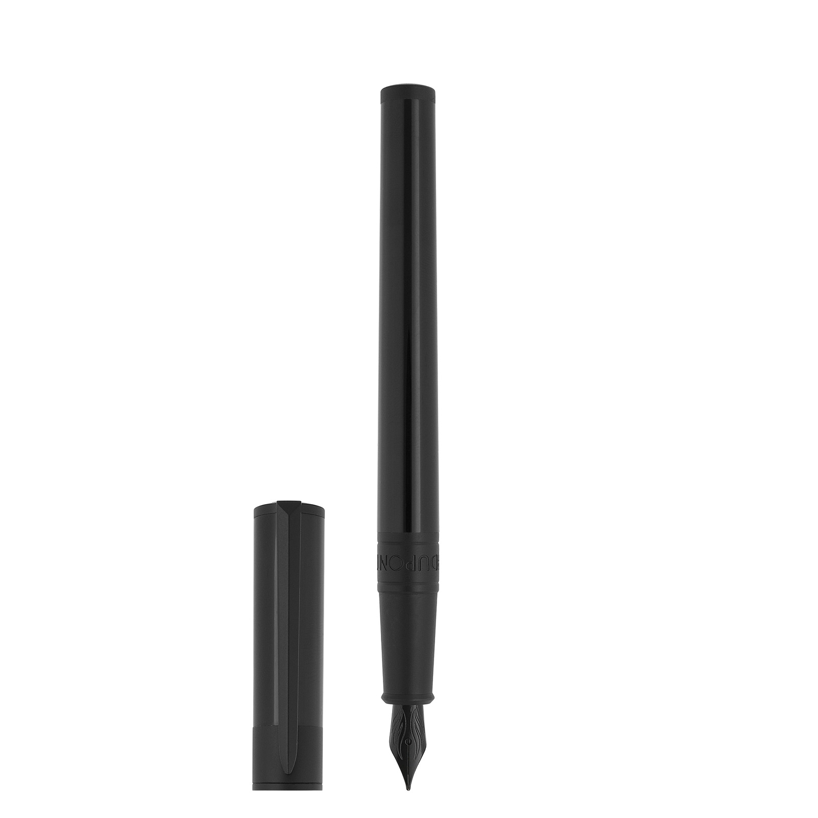 initial Fountain pen  black view 3