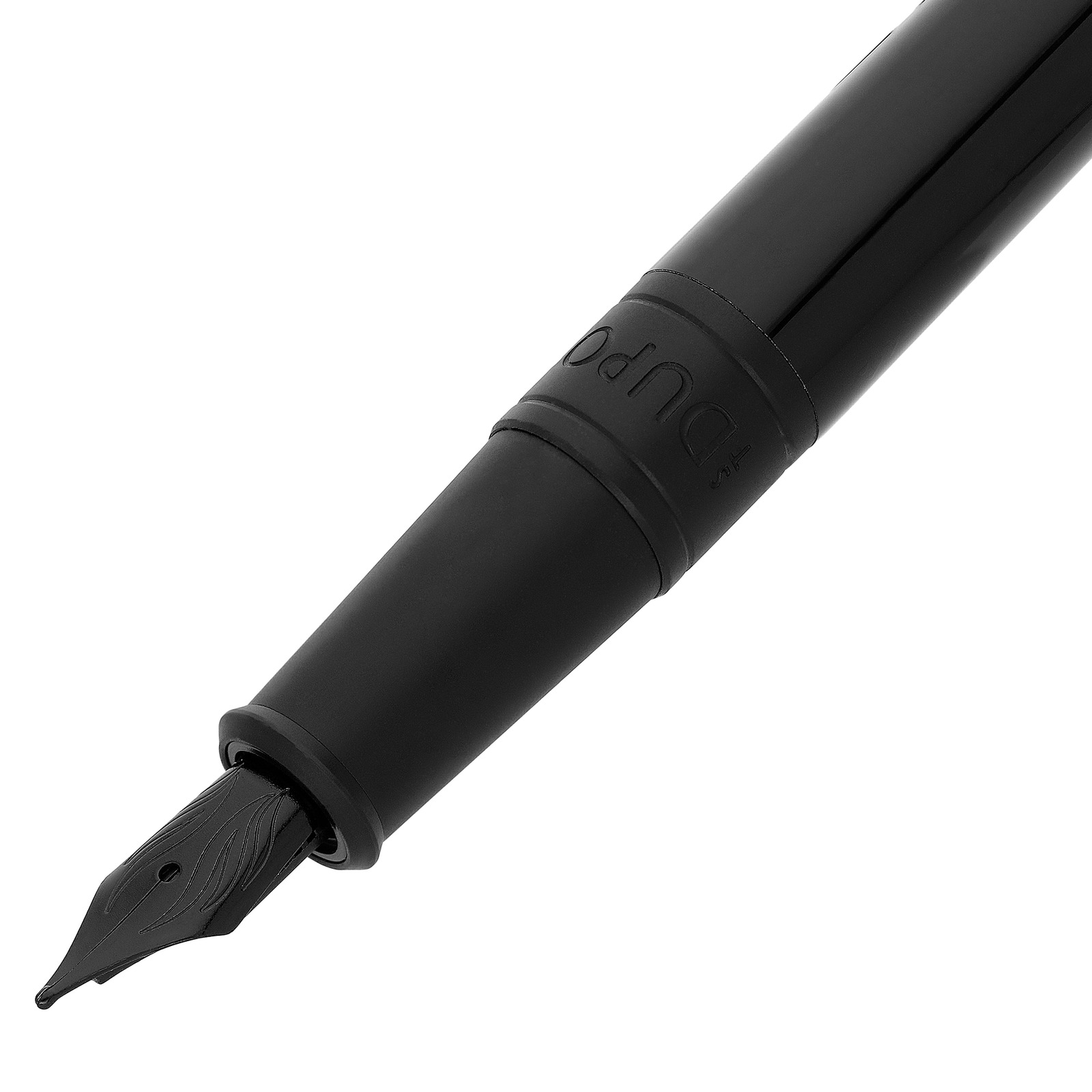 initial Fountain pen  black view 2