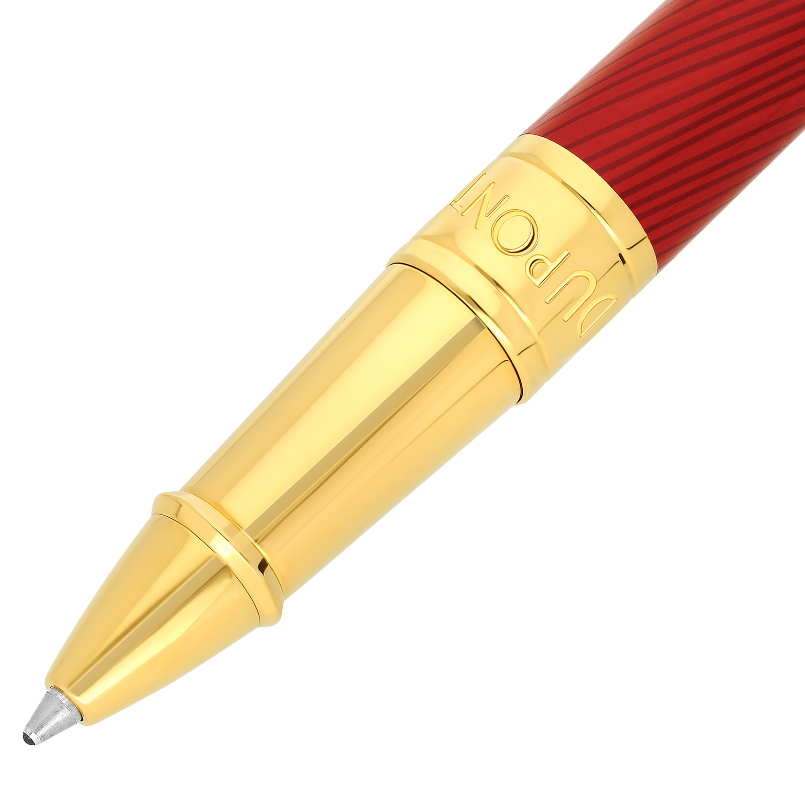 initial Rollerball pen horse red view 2