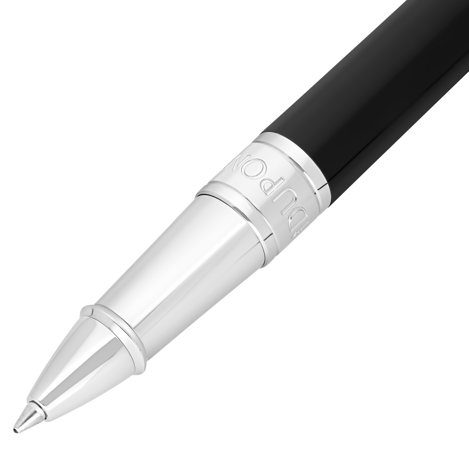 Initial Rollerball pen  silver view 2