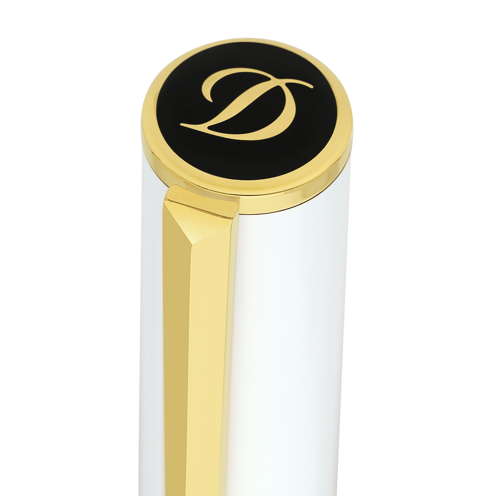 Initial Rollerball pen  white view 4