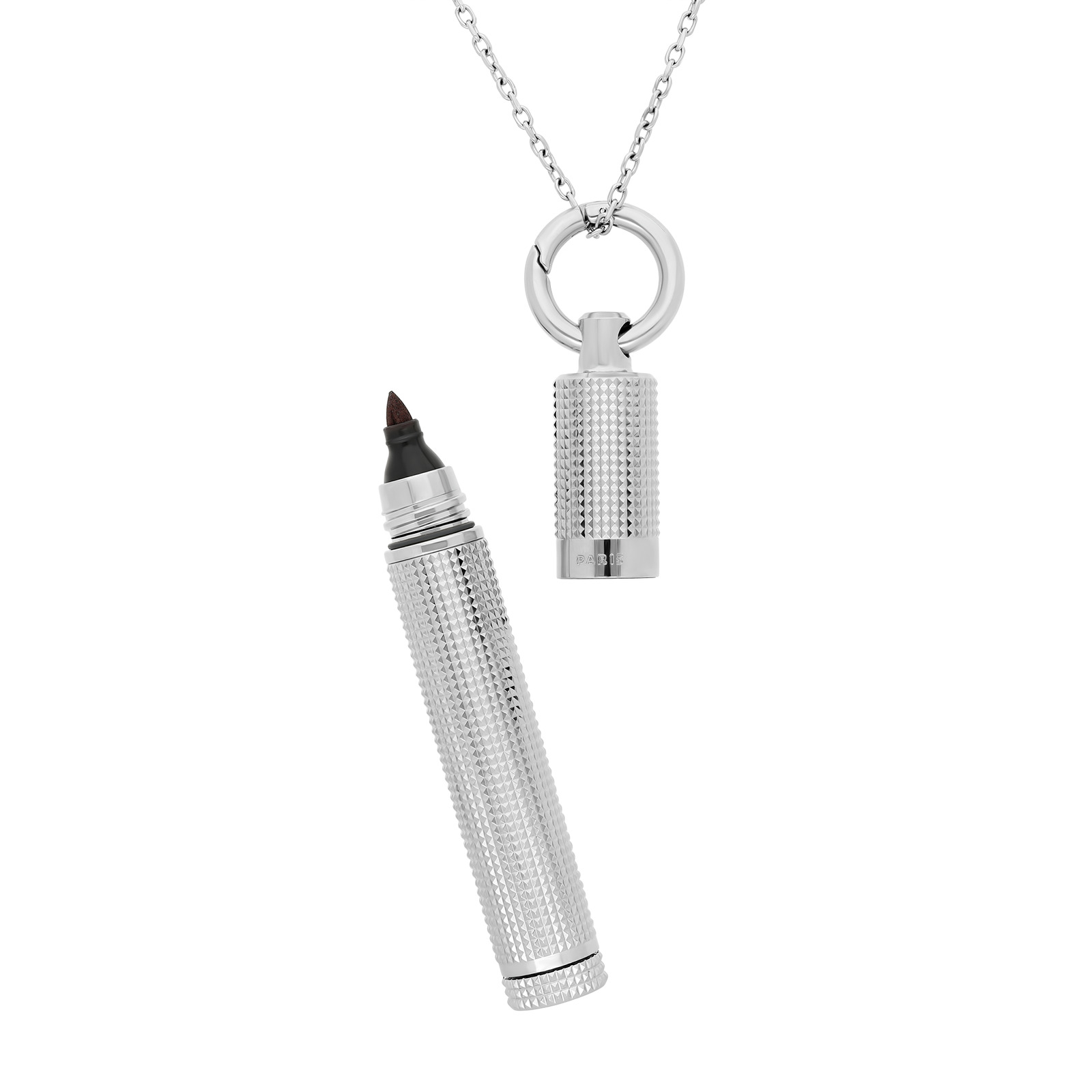 marker necklace Marker pen  silver view 3