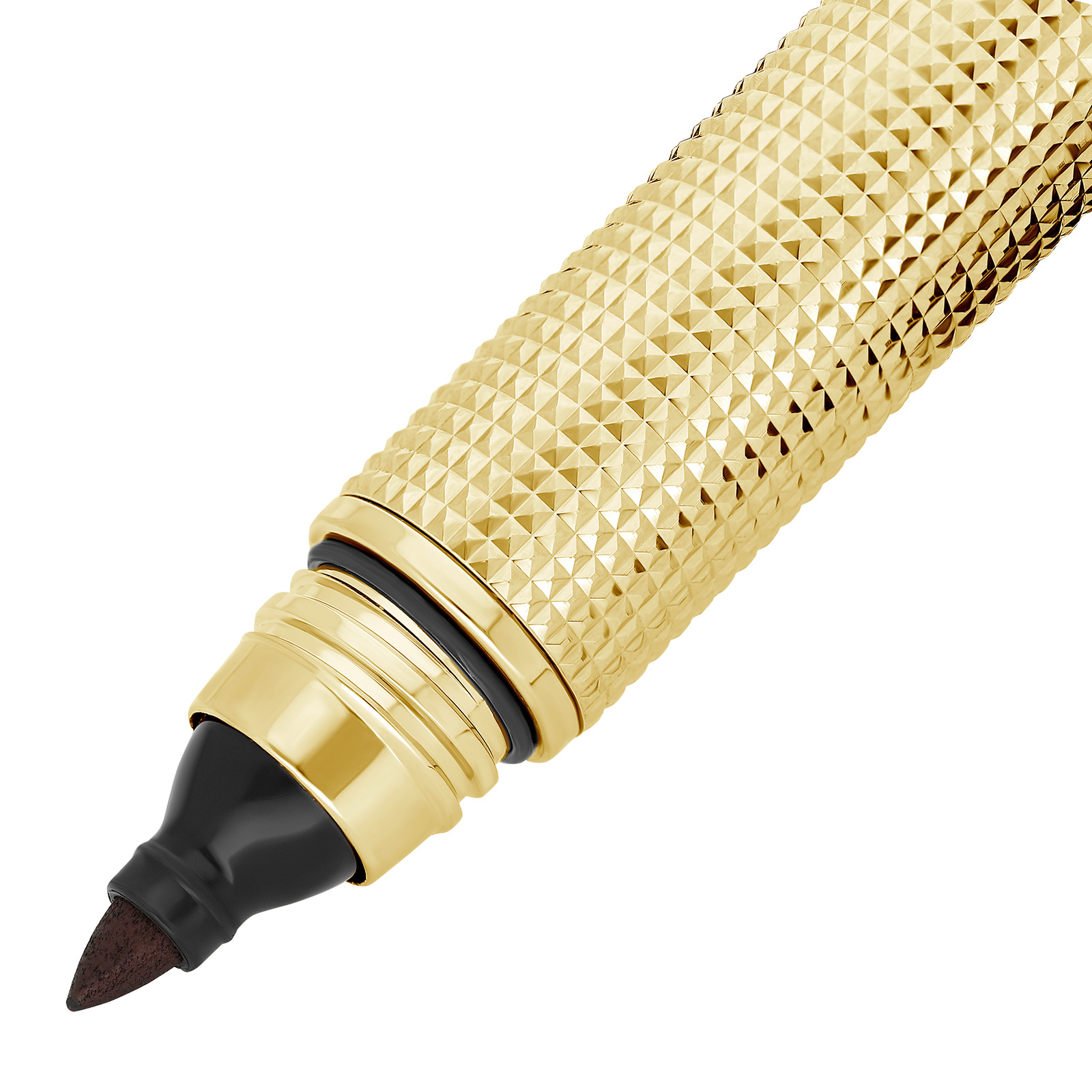 marker necklace Marker pen  golden view 2