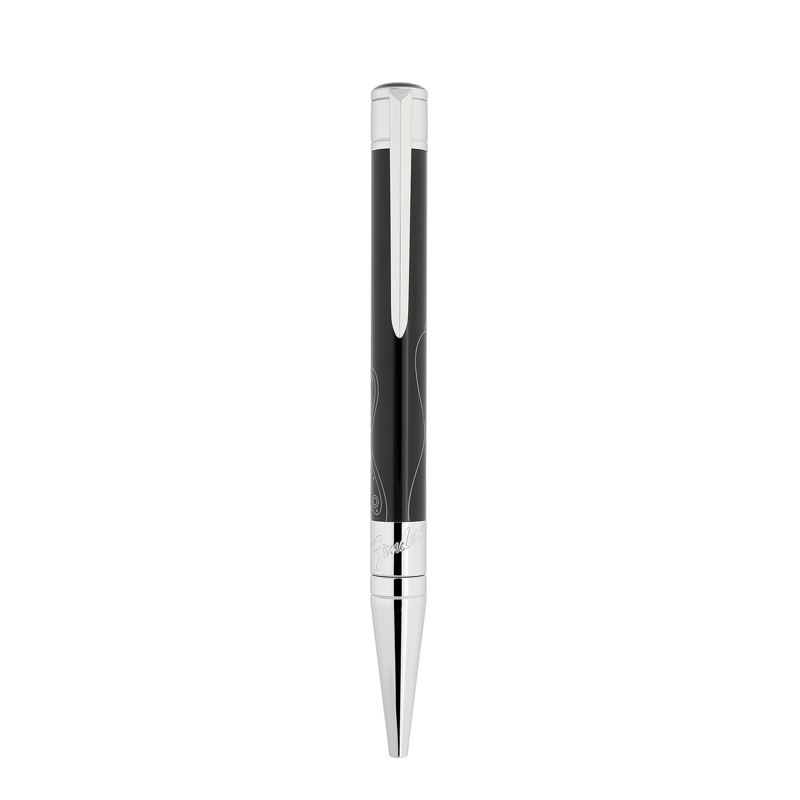 initial Ballpoint pen fender black