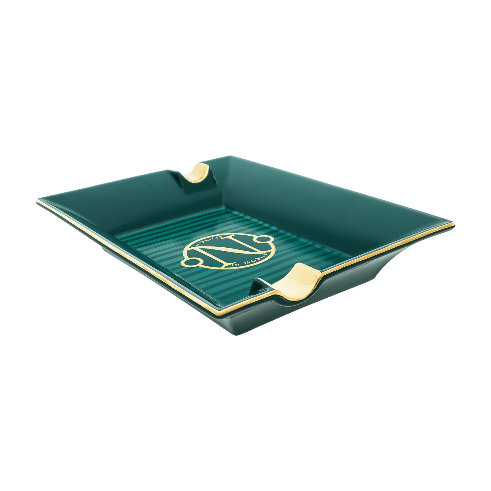 ashtray Porcelain 20'000 Leagues under the seas green pacific view 2