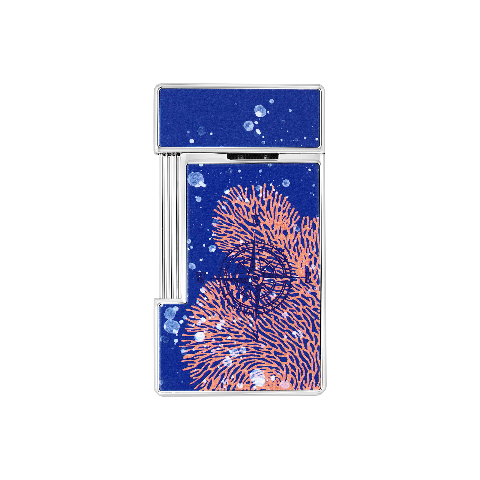 slimmy Lacquered lighter 20'000 Leagues under the seas royal blue view 3