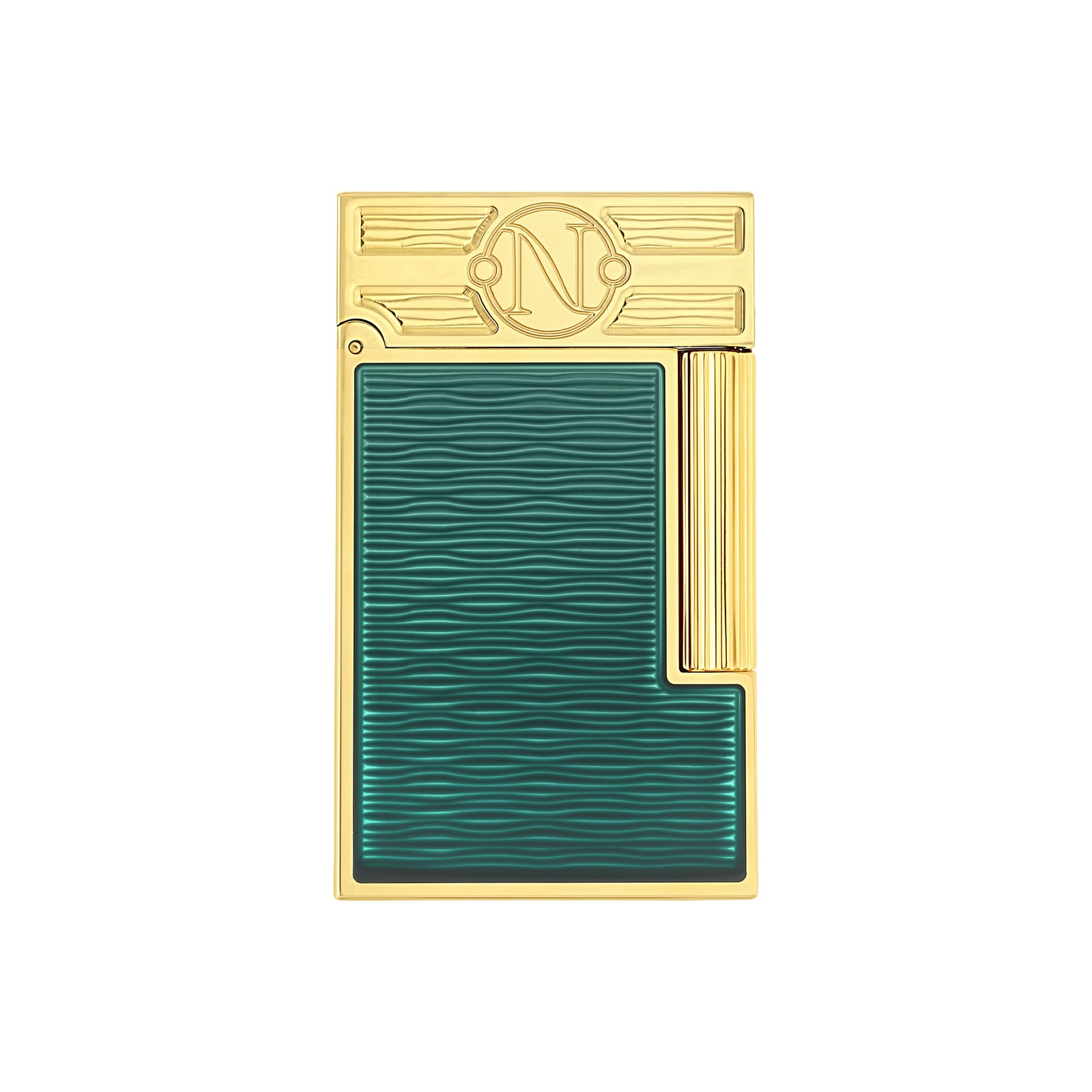 ligne 2 Lacquered lighter 20'000 Leagues under the seas green pacific