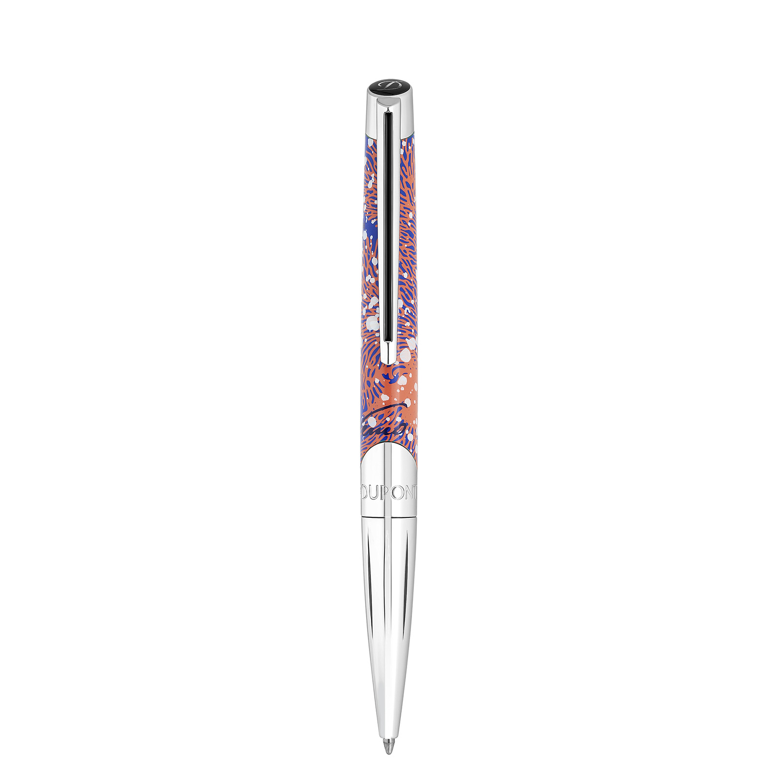 defi milenium Ballpoint pen 20'000 Leagues under the seas royal blue view 3