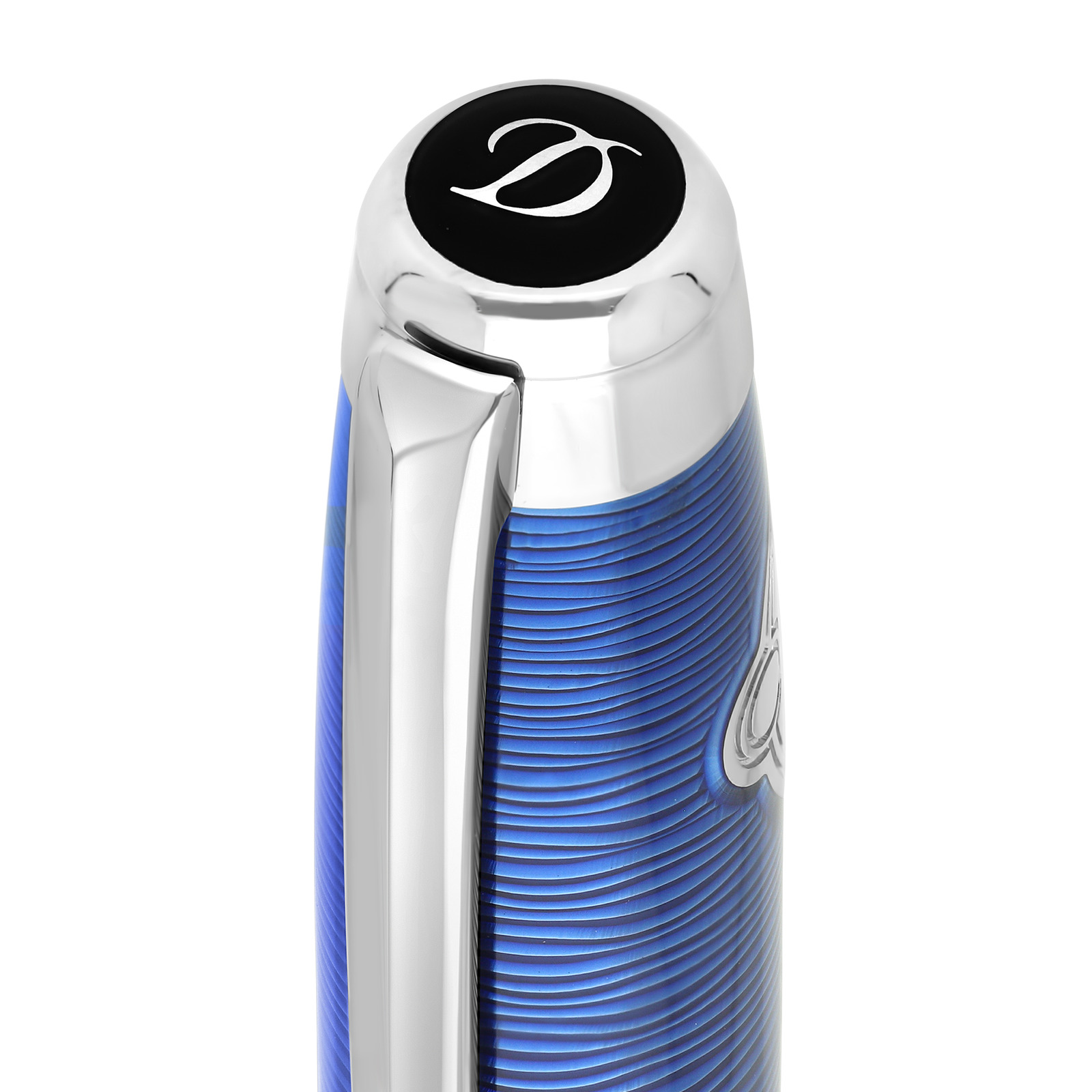 line d eternity Fountain pen large 20'000 Leagues under the seas blue gulf stream view 4