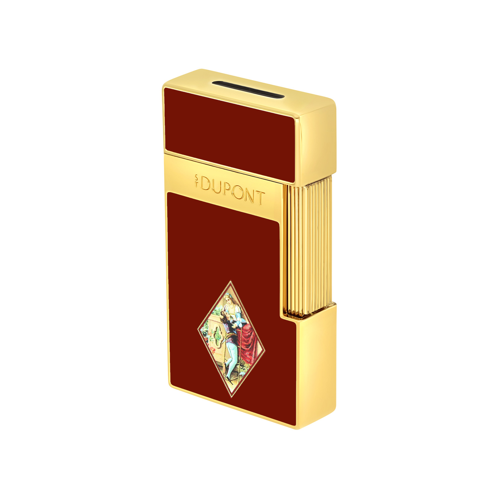 biggy Lacquered lighter romeo y julieta burgundy view 4