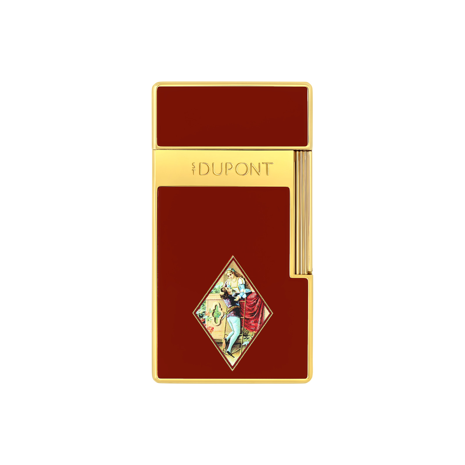 biggy Lacquered lighter romeo y julieta burgundy