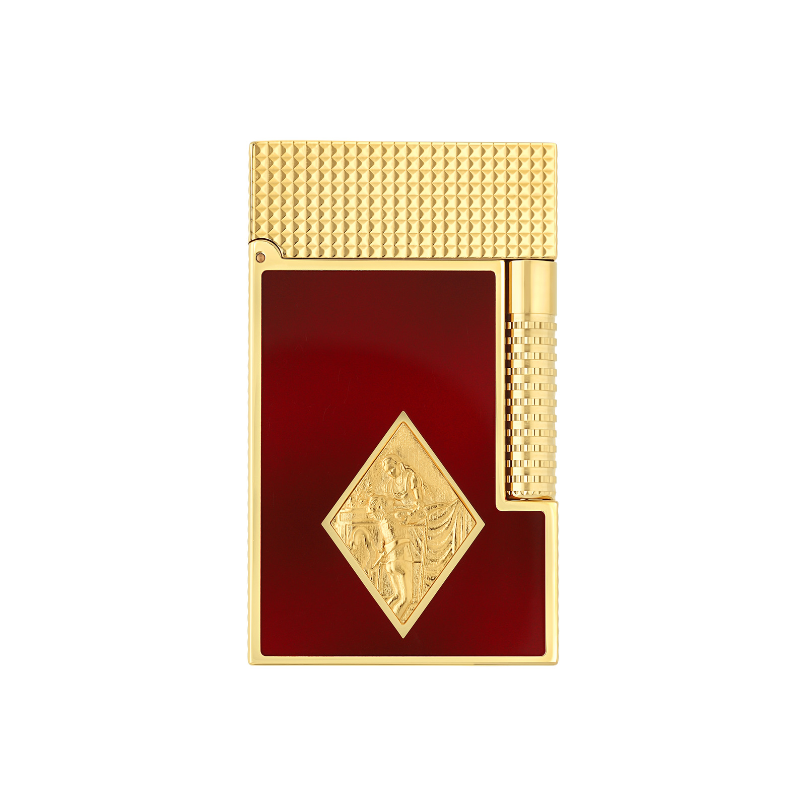le grand dupont Lacquered lighter romeo y julieta burgundy