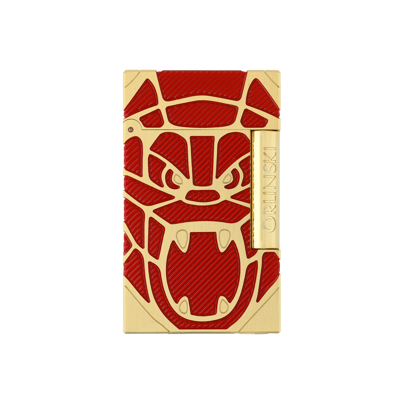 Ligne 2 brushed lighter ORLINSKI red