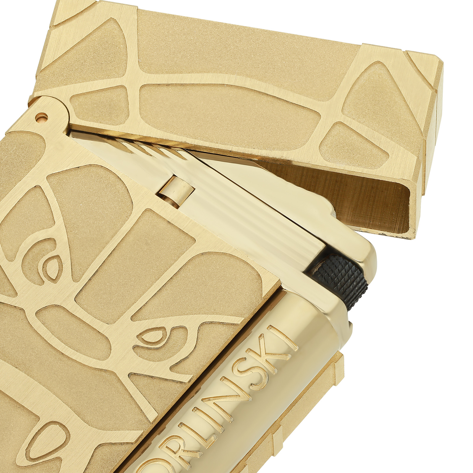 Ligne 2 brushed lighter ORLINSKI gold  view 2