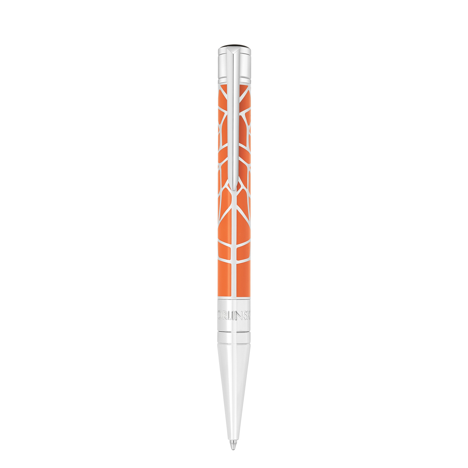 D-Initial Ballpoint pen orange