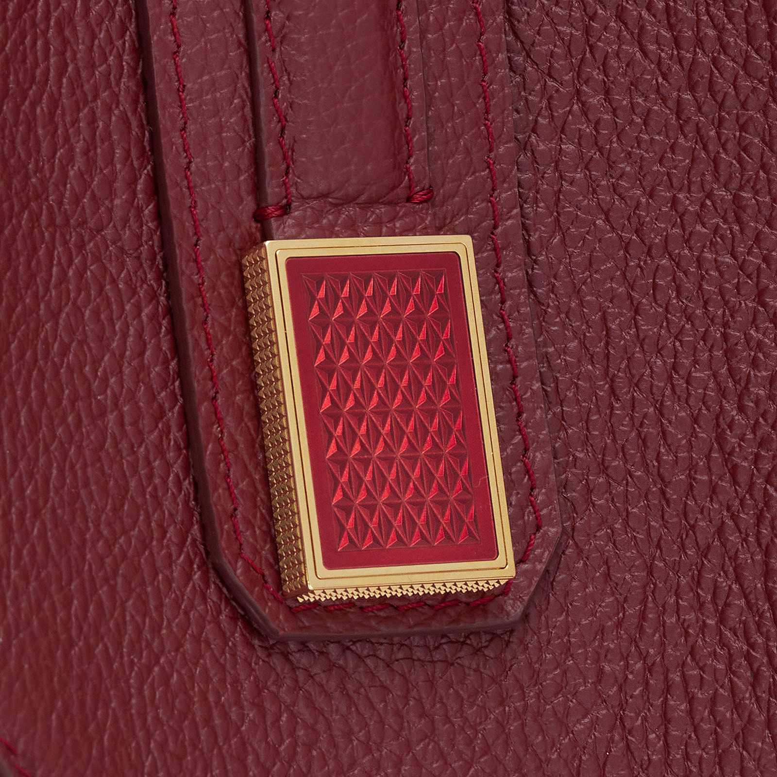 Victoria Tote  burgundy view 3
