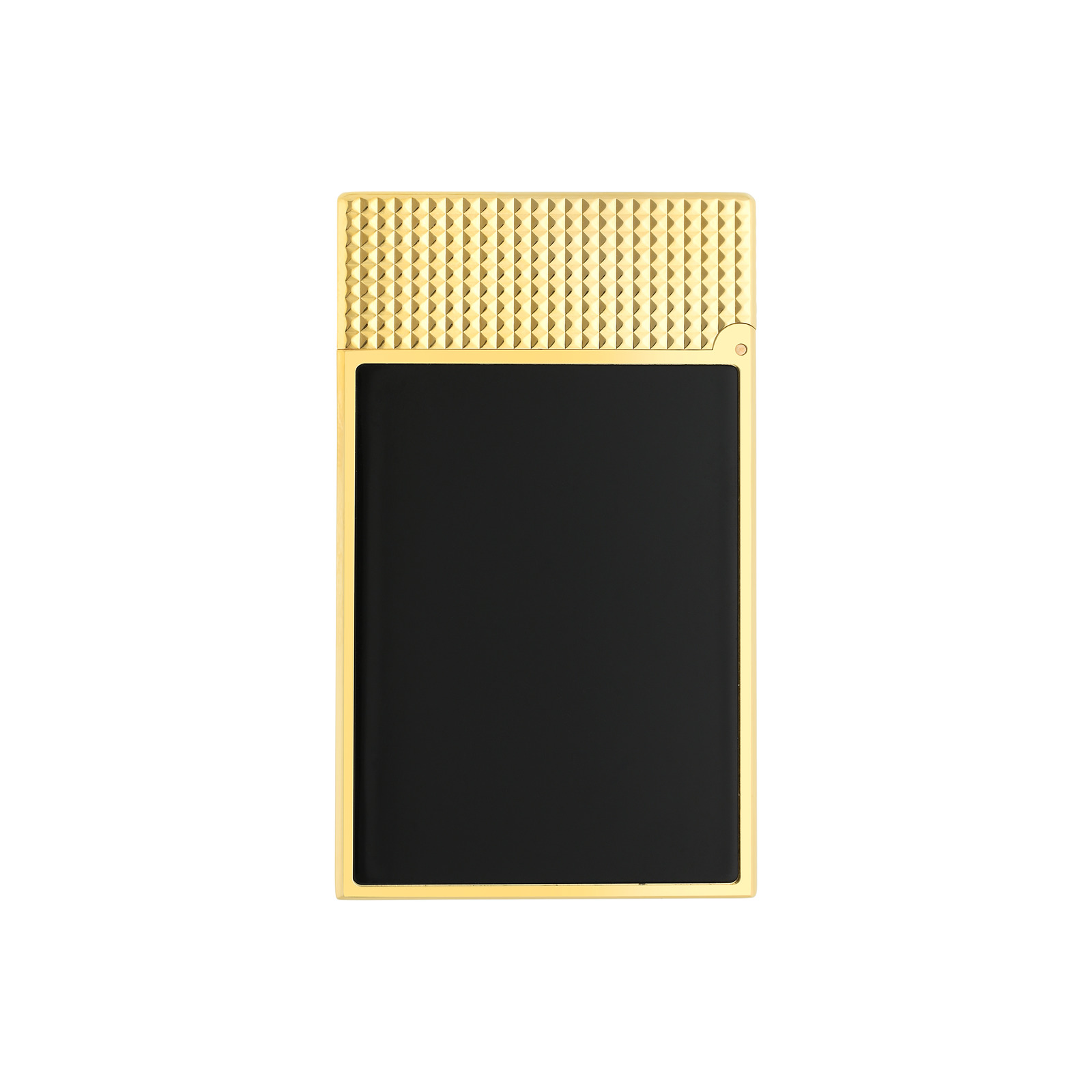 le grand dupont Lacquered lighter gold view 3