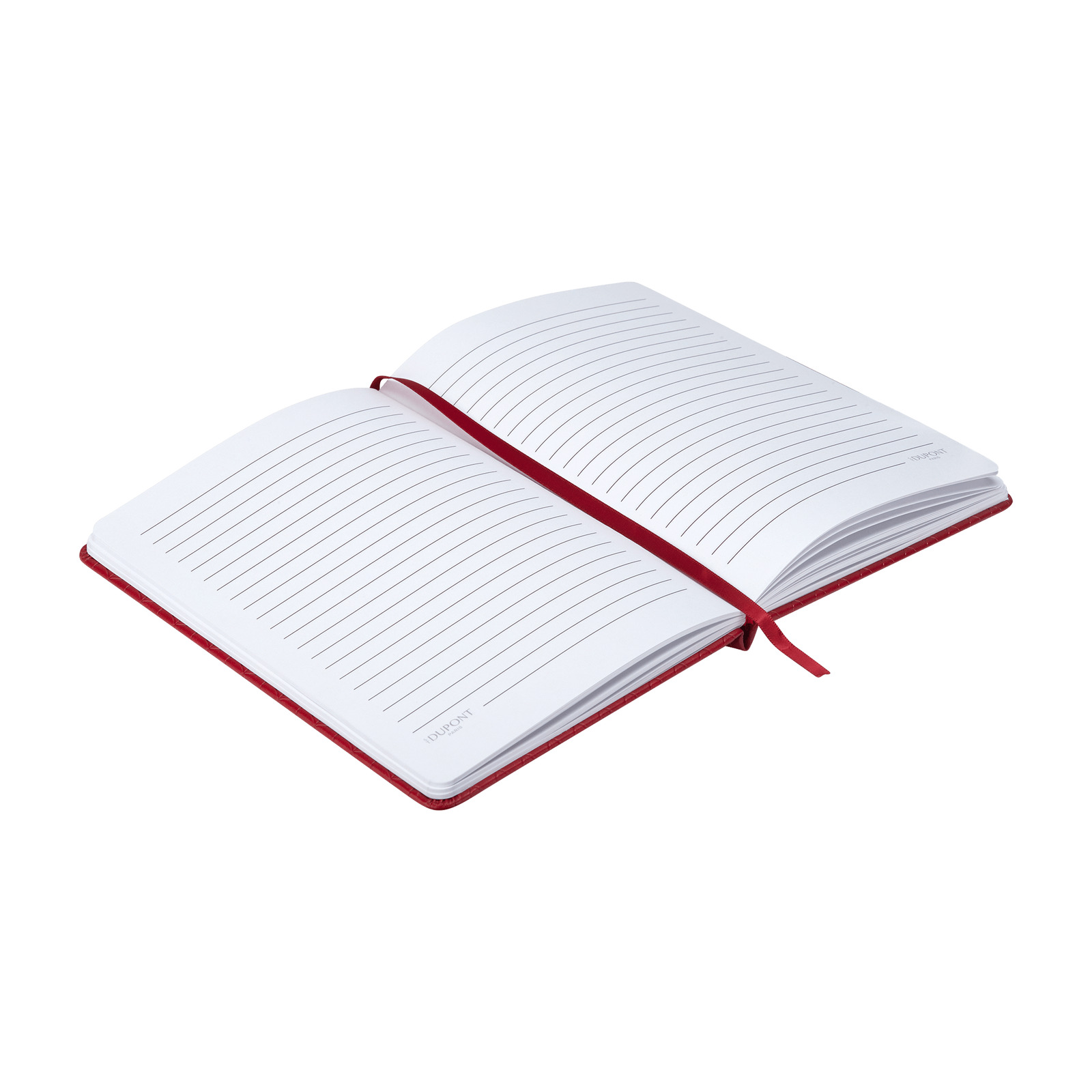 Notebook A5 burgundy view 2
